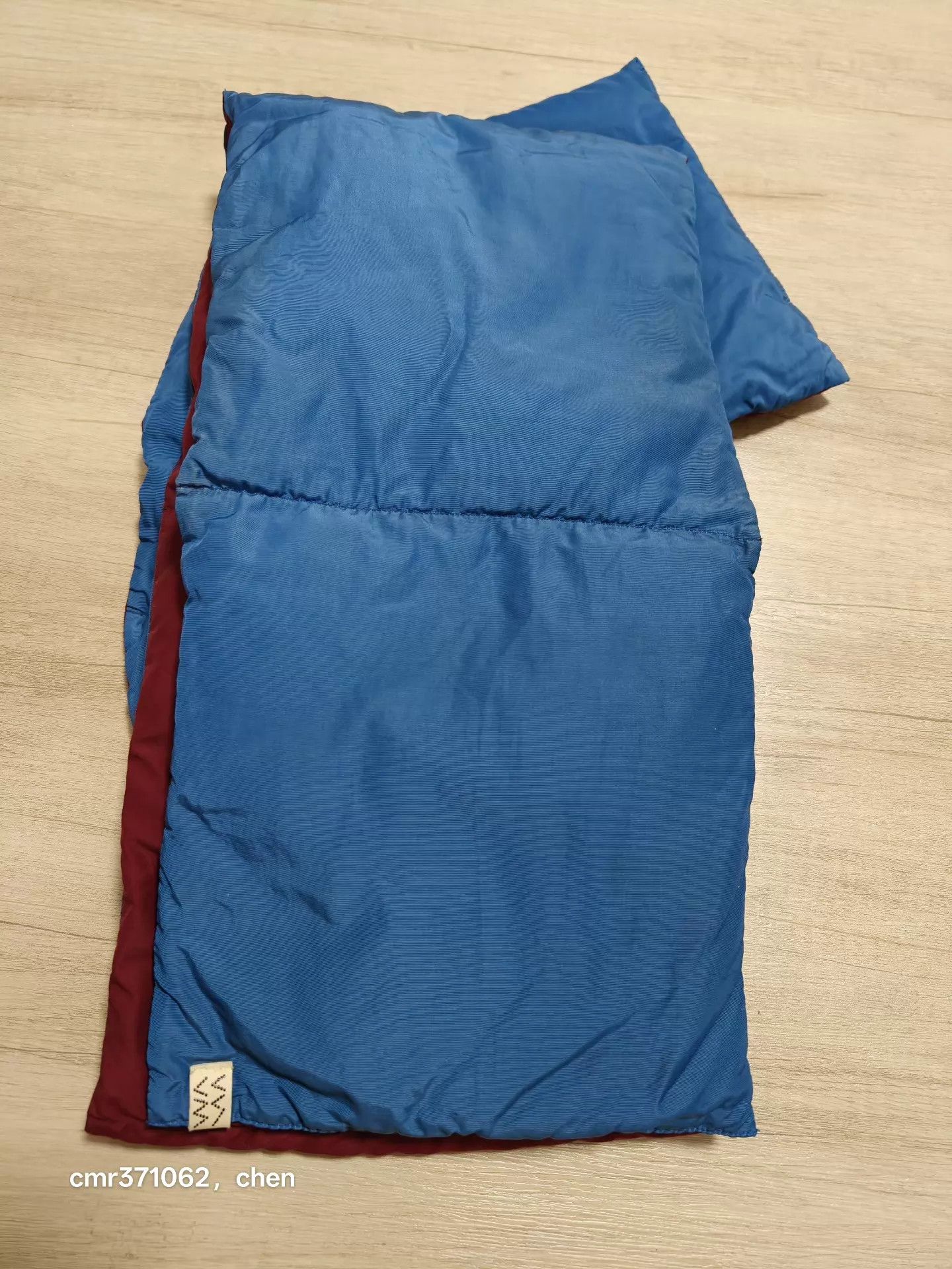 Visvim VISVIM 19AW SPOT DOWN MUFFLER OVERDYE 95 New Blue White Down Size ONE SIZE - 5 Thumbnail