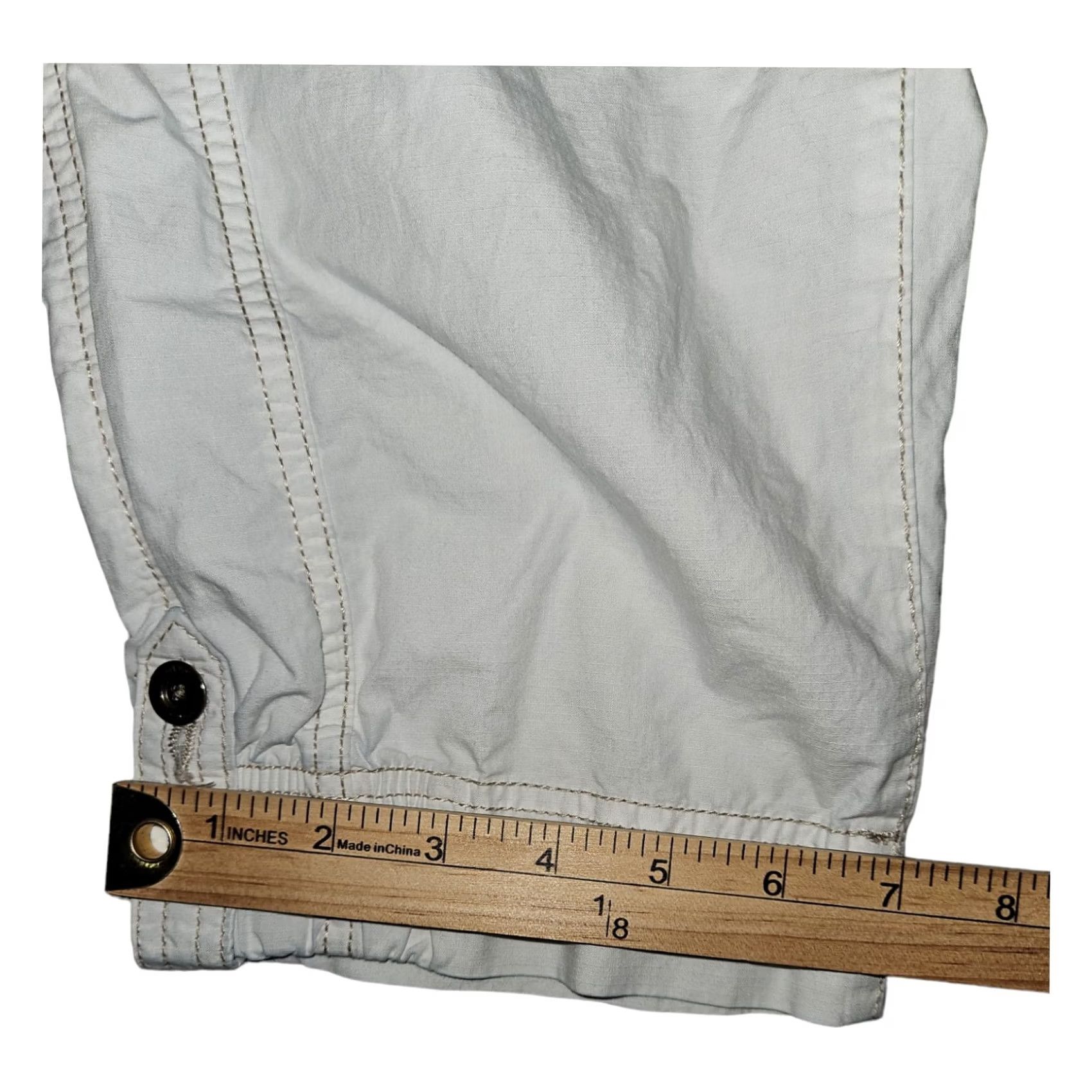 Tommy Hilfiger Tommy Hilfiger Capri Pants Women's White Size 8 Tapered Casual Preppy Lt Weight Size 30" / US 8 / IT 44 - 6 Thumbnail