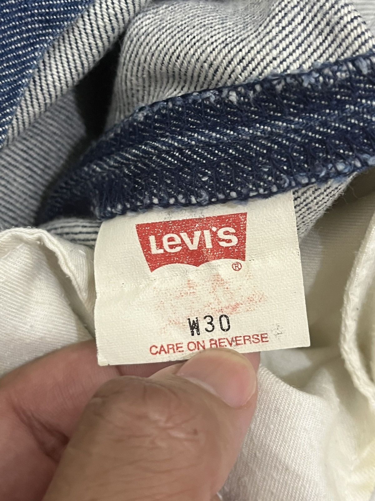 Levi's Levis Engineered Jeans Tight Twisted Denim Size US 30 / EU 46 - 16 Thumbnail