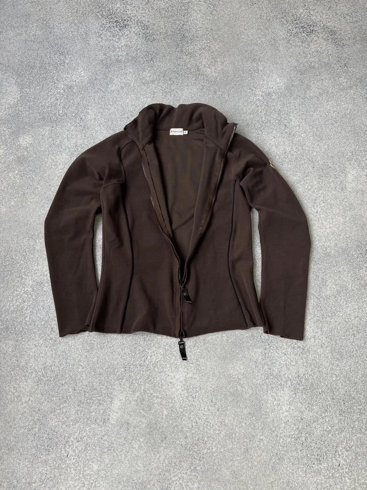 Moncler × Vintage Vintage women’s Moncler fleece zip sweatshirt Size M / US 6-8 / IT 42-44 - 6 Thumbnail