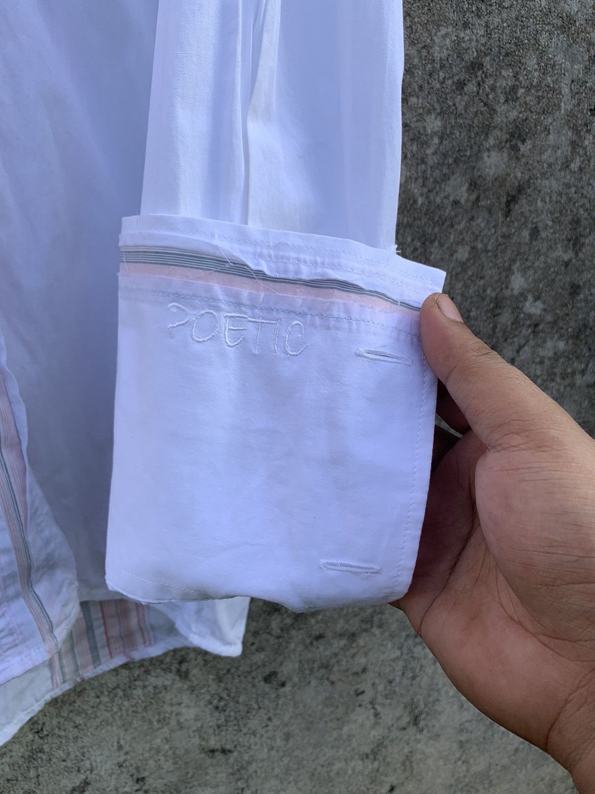 If Six Was Nine Poetic Justice reconstructed dress shirt Size US L / EU 52-54 / 3 - 3 Thumbnail