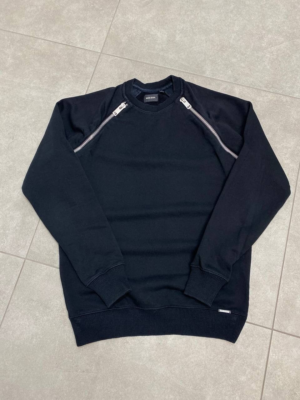 Diesel Vintage Diesel Y2K Sleeve Zipper Oversized Sweatshirt Size US S / EU 44-46 / 1 - 1 Thumbnail