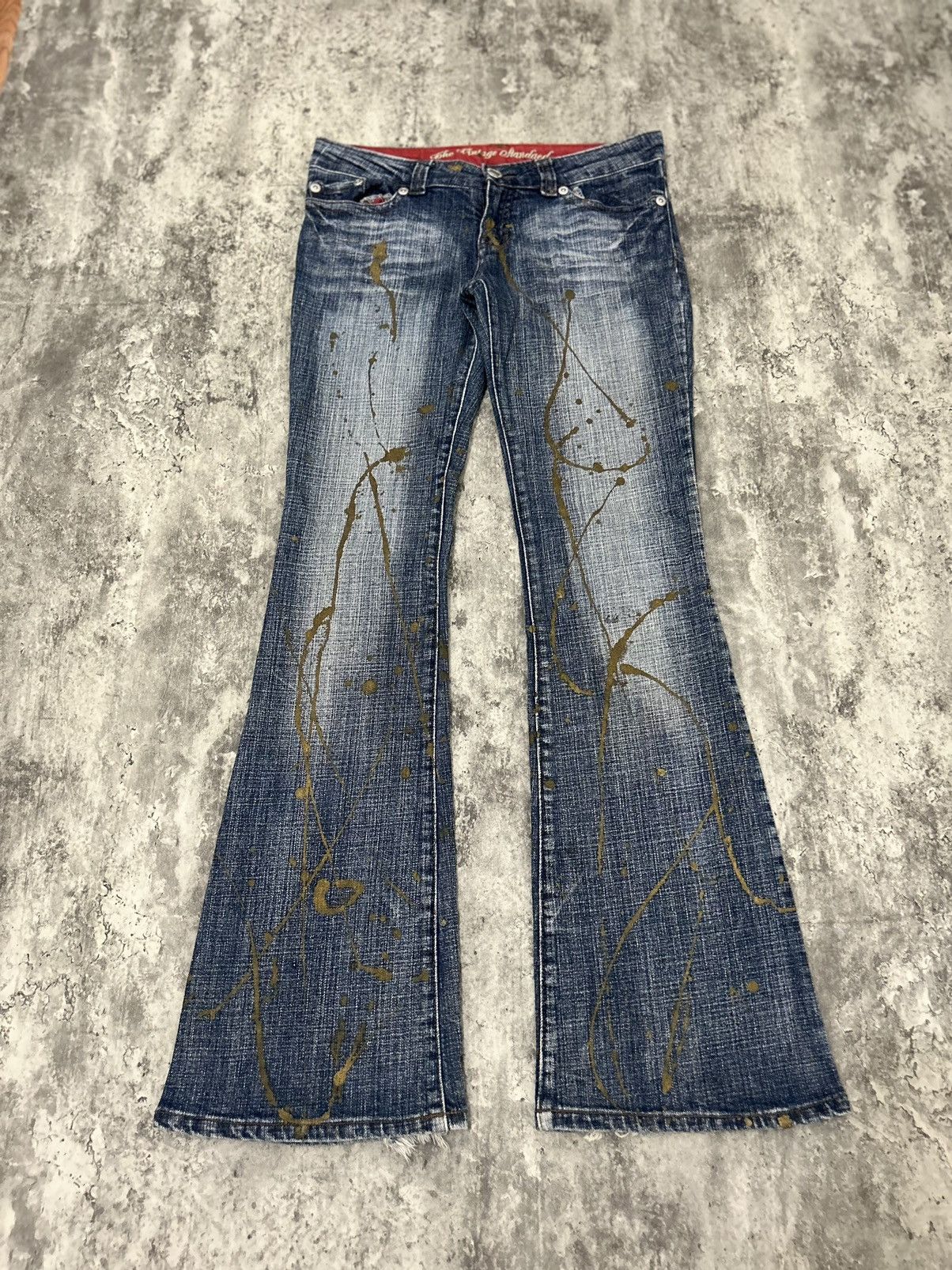If Six Was Nine × Japanese Brand × Le Grande Bleu (L.G.B.) Vintage Orignal Jeans Distressed Flare Pans Size US 30 / EU 46 - 1 Thumbnail