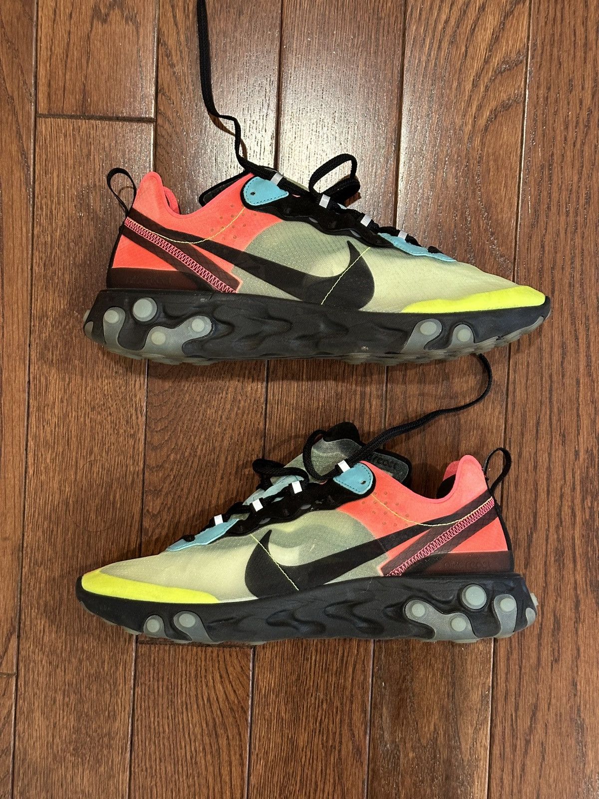 image of Nike Element React 87 “Volt Racer Pink” Shoes, Men's (Size 9.5)