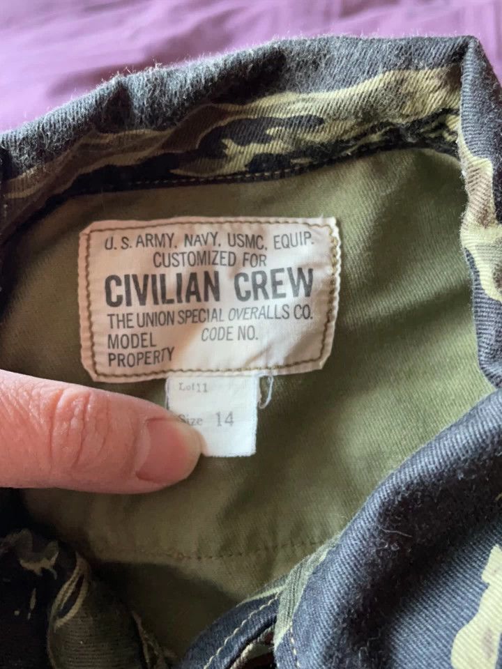 Other Freewheelers size 14 Camouflage shirt Size US M / EU 48-50 / 2 - 2 Thumbnail
