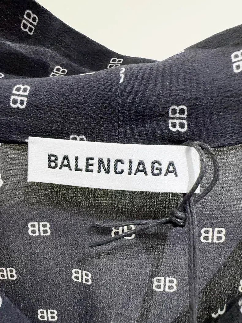 Balenciaga Balenciaga Double B logo shirt Size L / US 10 / IT 46 - 3 Thumbnail
