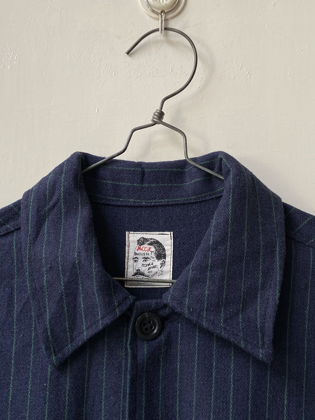 Designer MCCOY Stripped Shirt Size US XXL / EU 58 / 5 - 5 Thumbnail