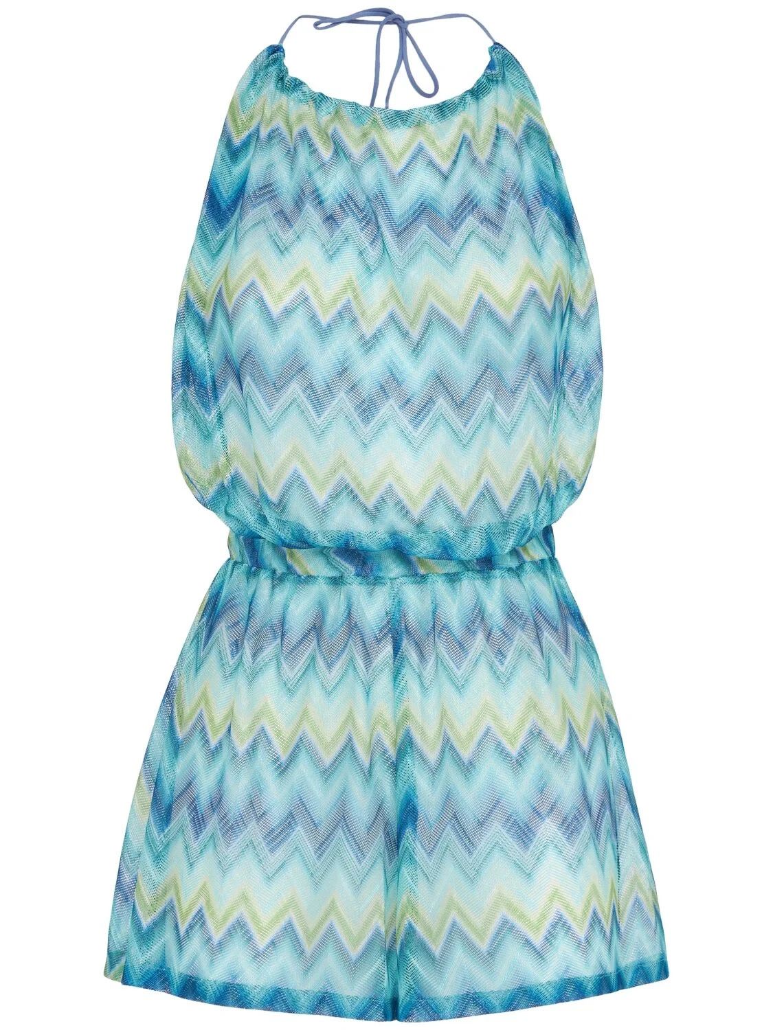 Missoni MISSONI Blue/Green Jumpsuit New Size ONE SIZE - 1 Thumbnail