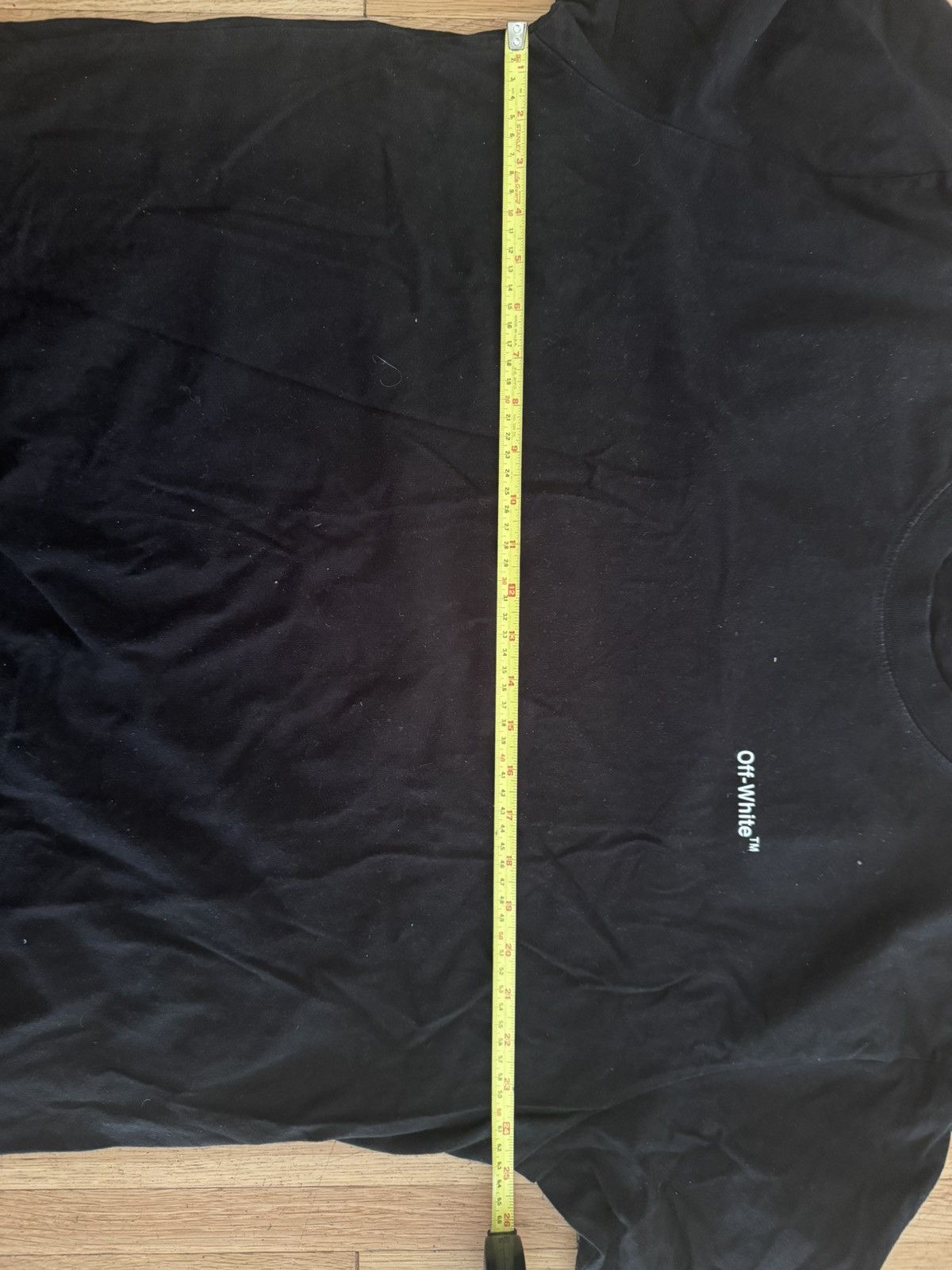 Off-White Off White Wave Diag Tee Size US XXL / EU 58 / 5 - 8 Thumbnail