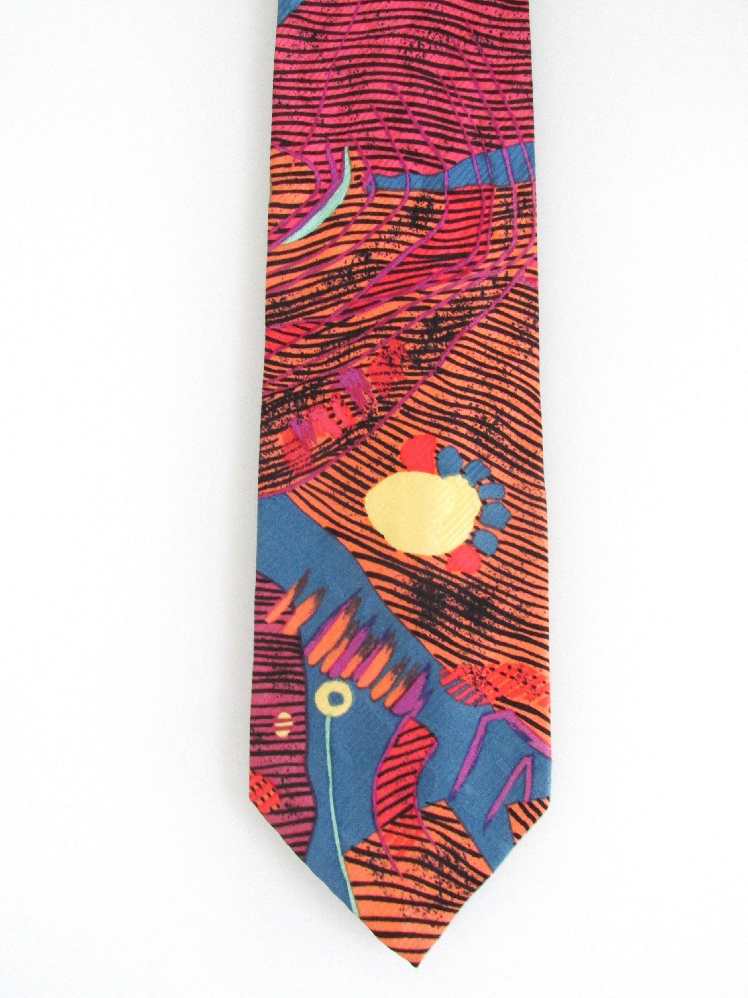 Other FLIC Jazz Men's Silk Tie Size ONE SIZE - 2 Thumbnail