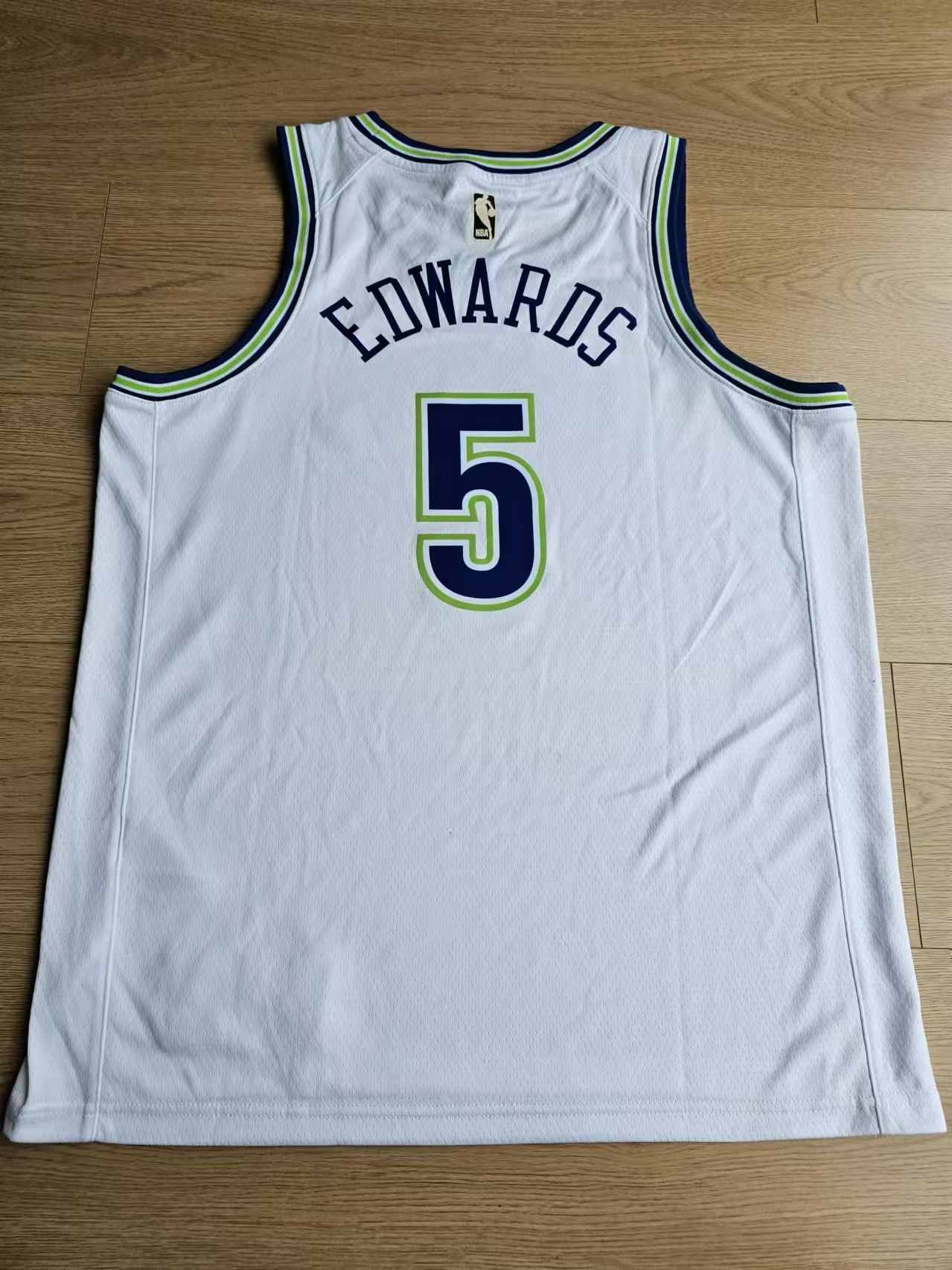 NBA Timberwolves #5 Edwards Jersey Size US M / EU 48-50 / 2 - 2 Thumbnail