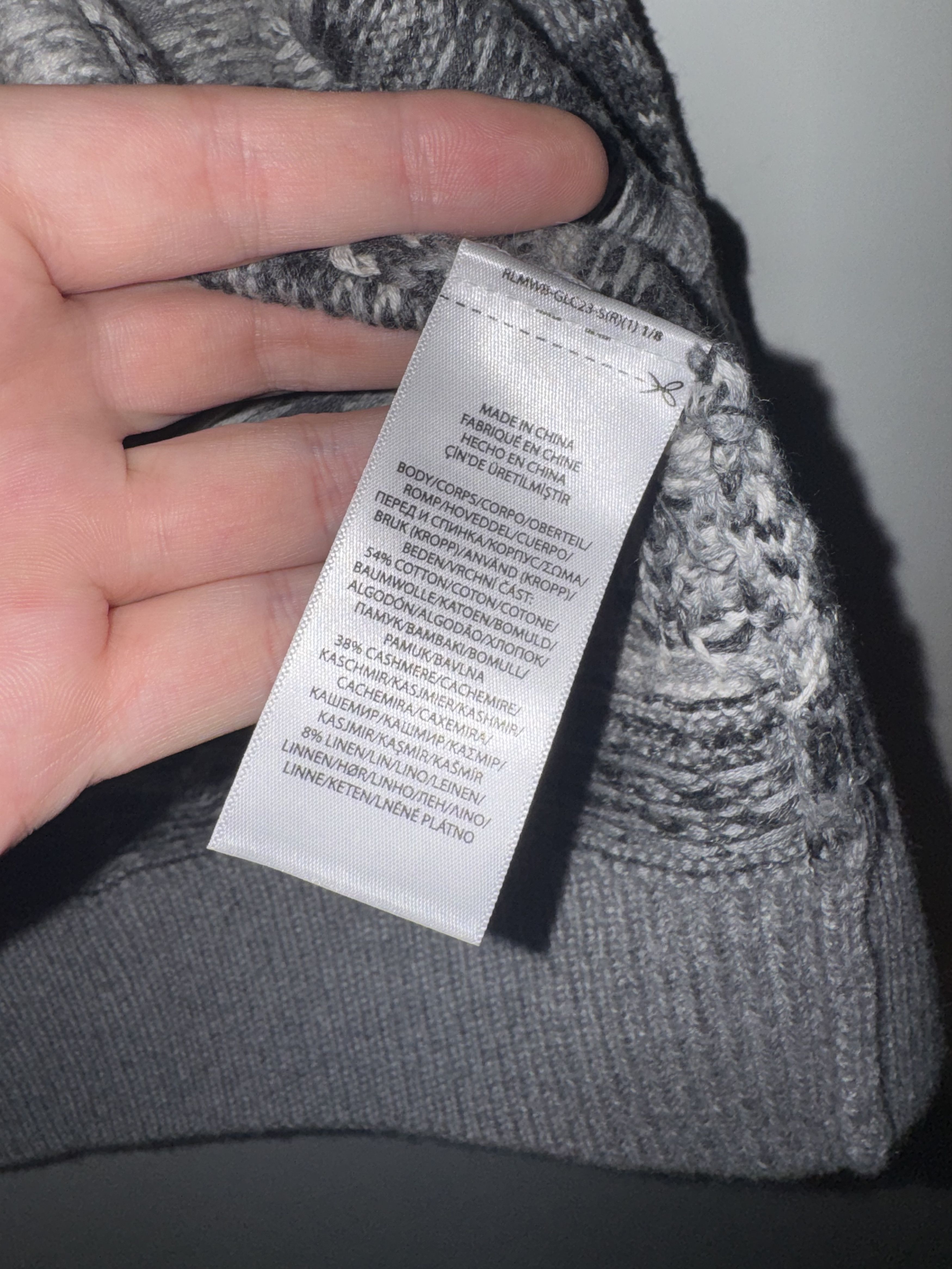 Polo Ralph Lauren Polo Ralph Lauren Cotton, Cashmere & Linen Fair Isle Vest Size US M / EU 48-50 / 2 - 9 Thumbnail