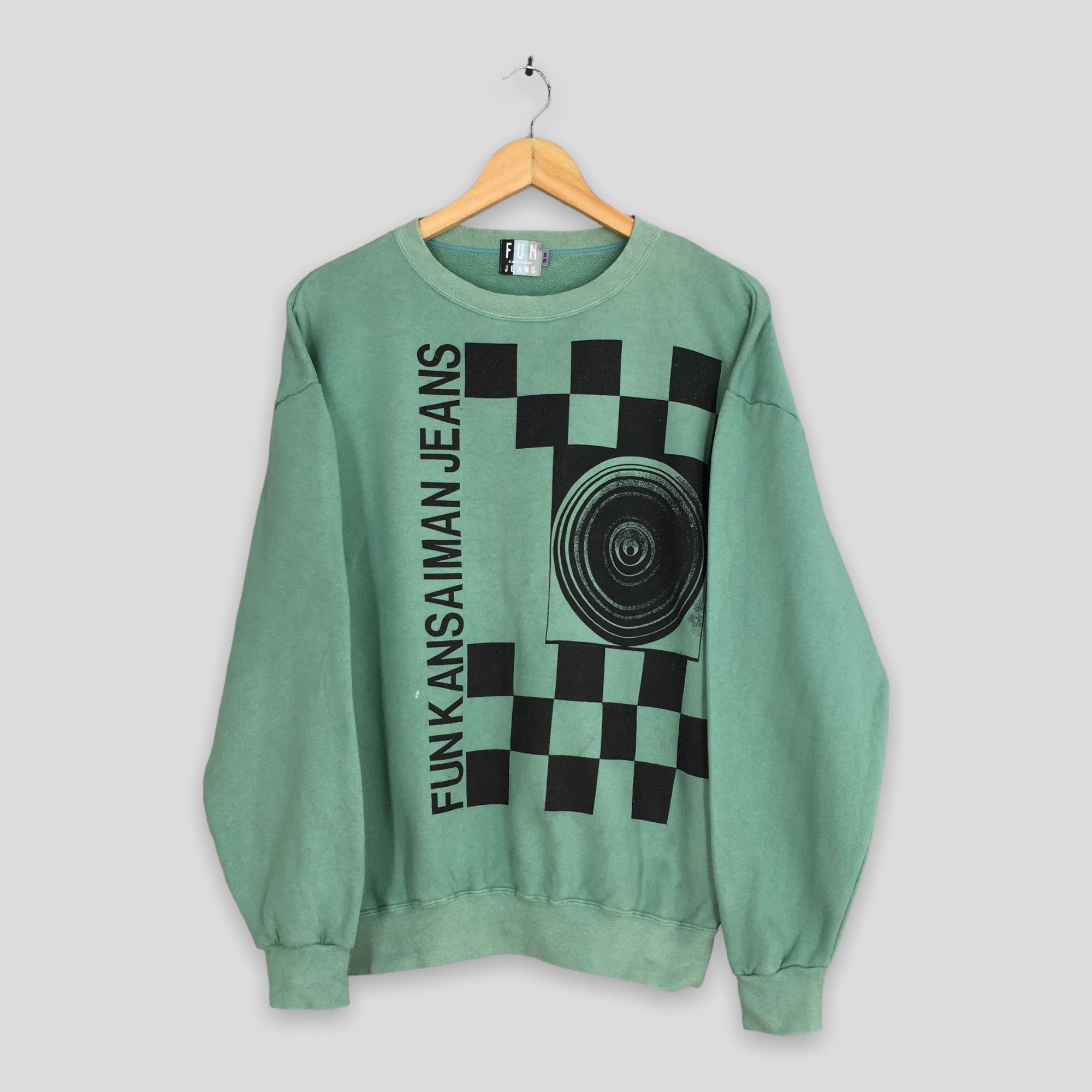 Japanese Brand × Kansai Yamamoto × Vintage Vintage Kansai Man Jeans Japan Sweatshirt Medium Size US M / EU 48-50 / 2 - 1 Thumbnail