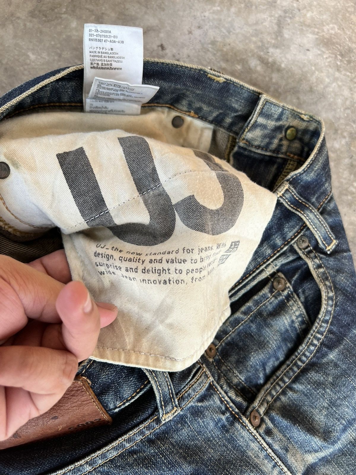 Japanese Brand Vintage Uniqlo UJ S002 Japanese Brand Jean Size US 31 - 22 Thumbnail