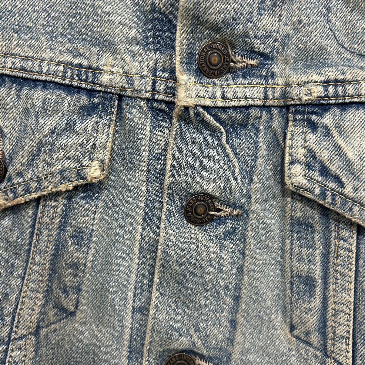Kapital Vintage Kapital Rhinestone Sunset Pueblo Denim Jean Jacket Size US S / EU 44-46 / 1 - 24 Thumbnail