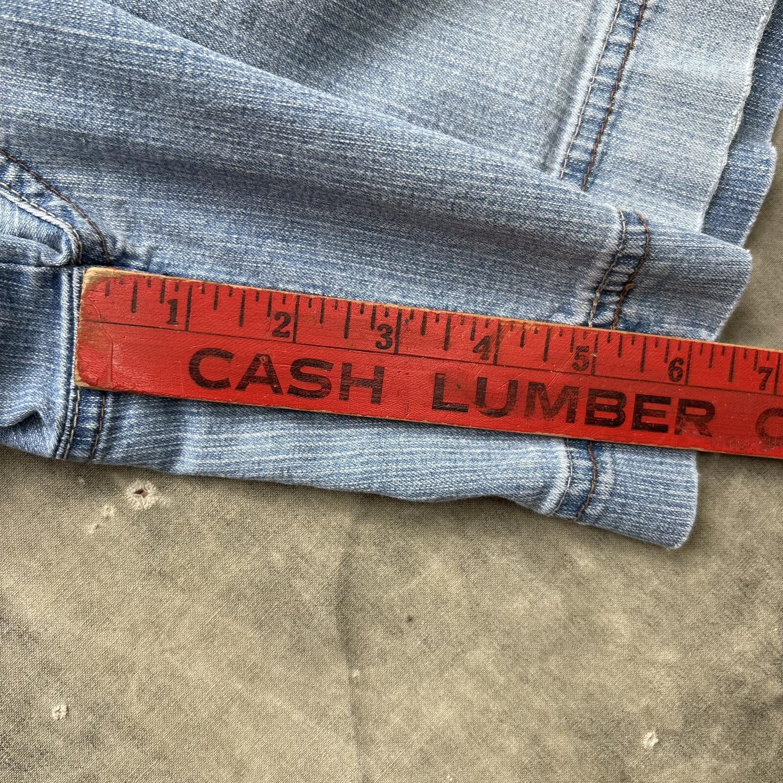 Faded Glory Vintage Y2K Faded Glory Indie Skater Denim Shorts Jorts Size 34" / US 12 / IT 48 - 6 Thumbnail