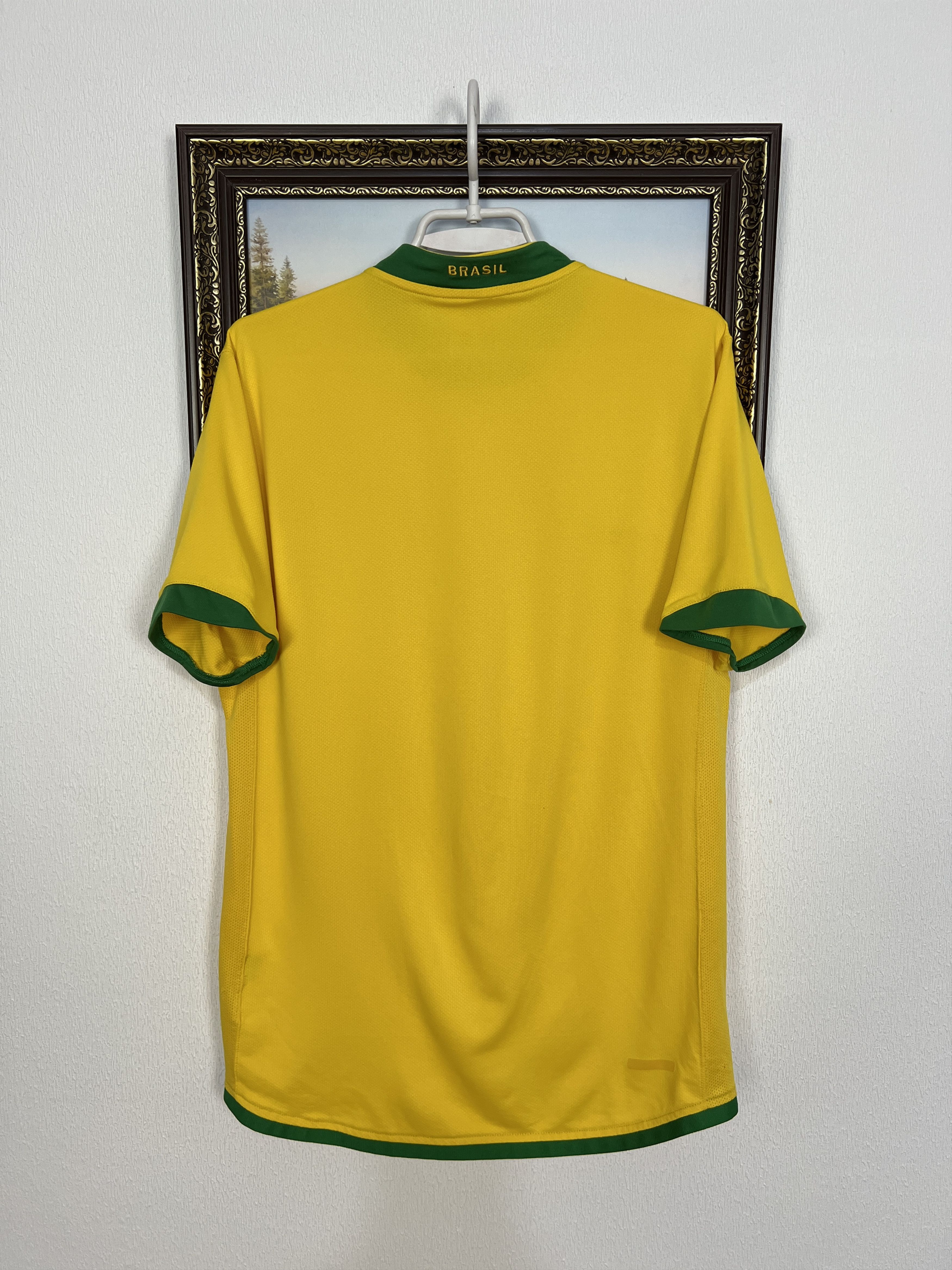 Nike Brazil football shirt 2006 Soccer Jersey National Trikot Size US M / EU 48-50 / 2 - 7 Thumbnail