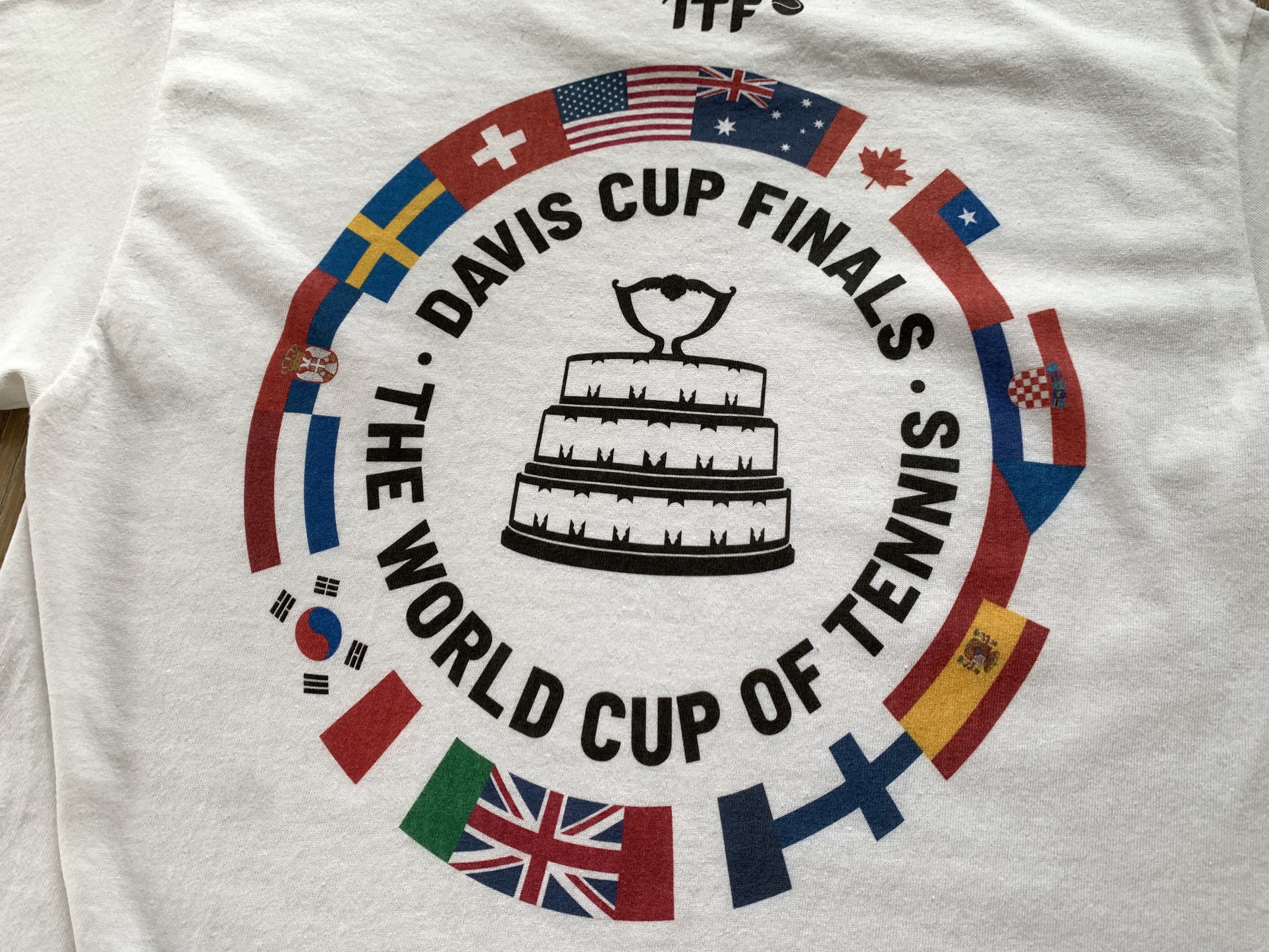 Gildan × Sports Specialties The World Cup Of Tennis Davis Cup Finals ITF T-Shirt Size US S / EU 44-46 / 1 - 6 Thumbnail