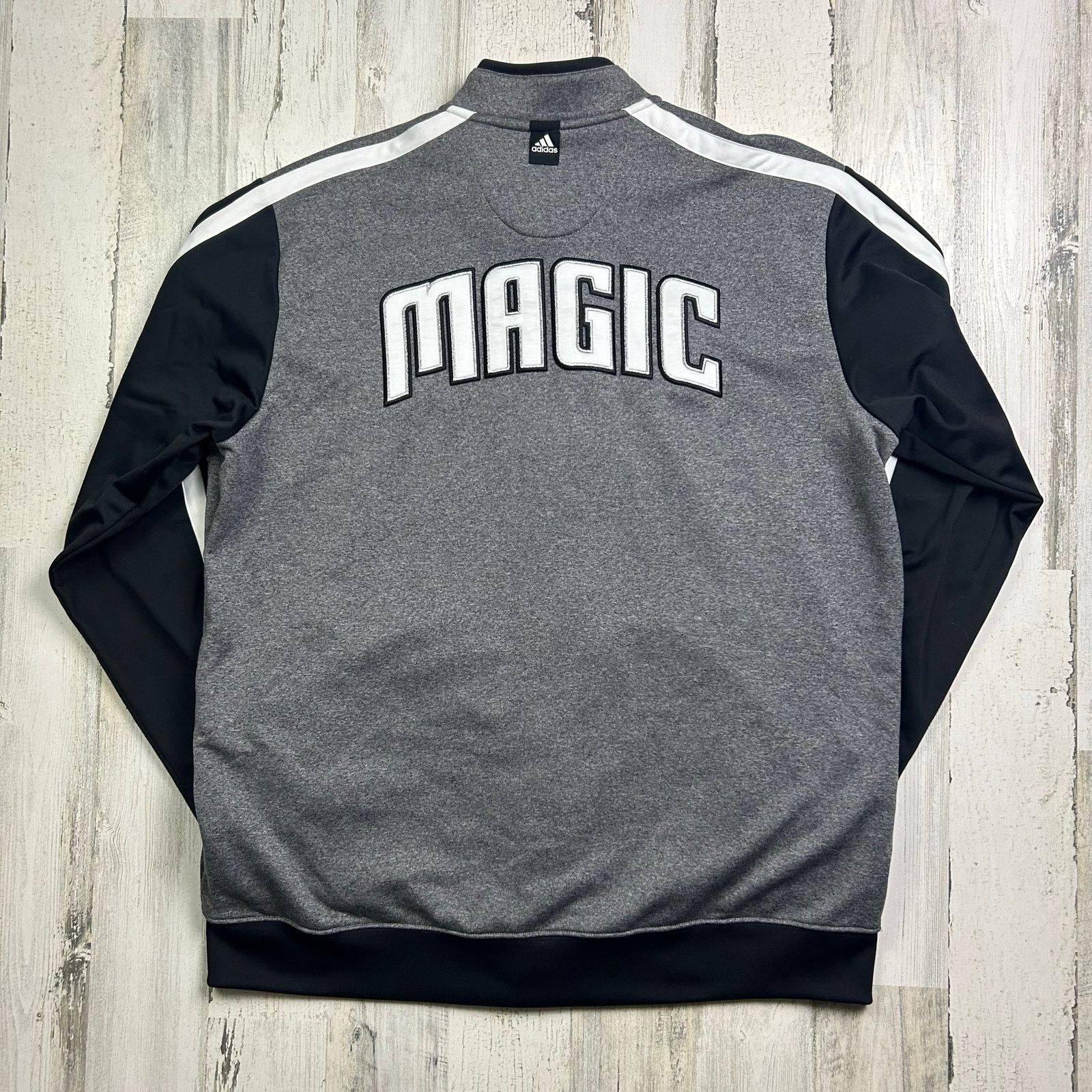 Adidas Adidas Orlando Magic On-Court Warm-Up Jacket Size US XL / EU 56 / 4 - 6 Thumbnail