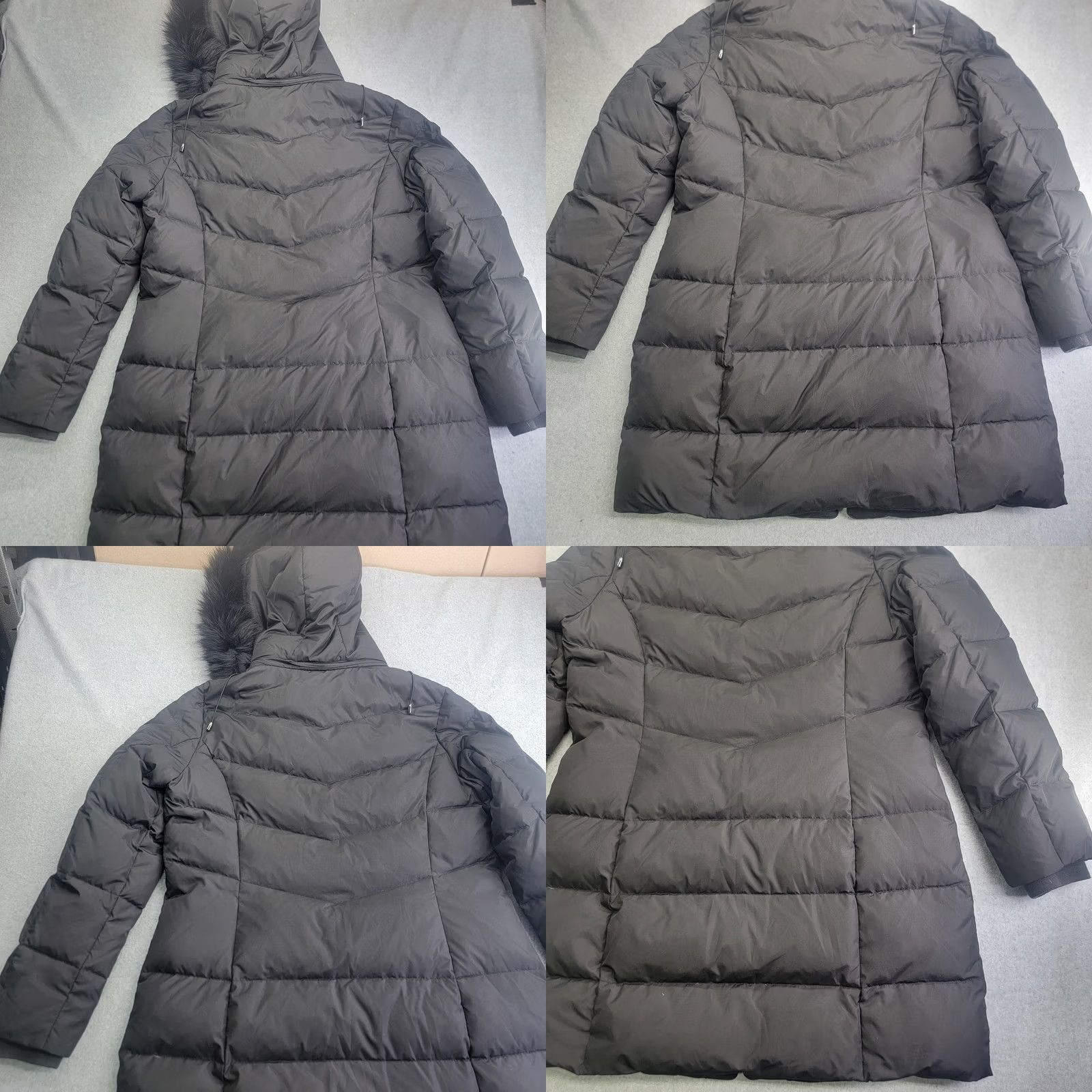 Ralph Lauren VINTAGE Lauren Ralph Lauren Puffer Coat Womens XL Black Hooded Faux Fur Down Parka Long Size XL / US 12-14 / IT 48-50 - 8 Thumbnail