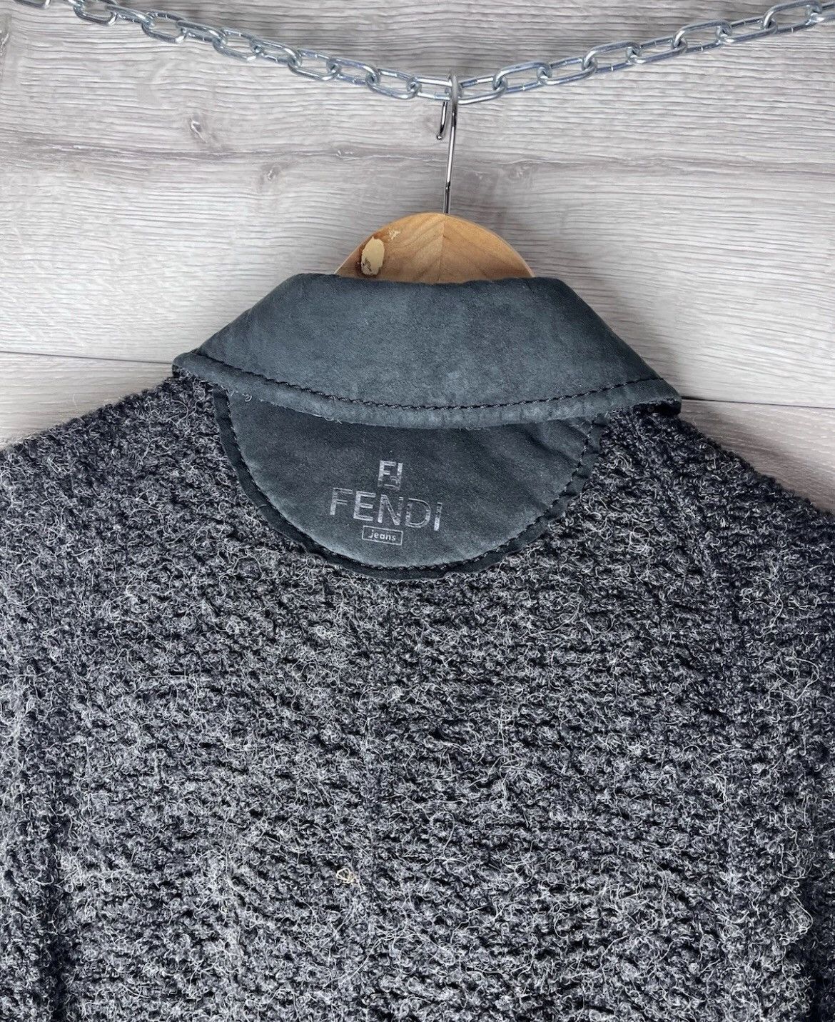 Fendi Vintage women’s coat Fendi size 44 wool 100% Italy Size L / US 10 / IT 46 - 7 Thumbnail