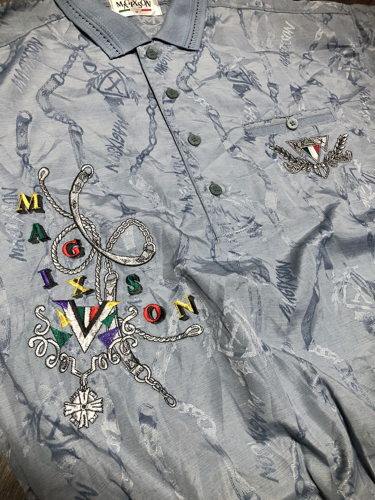 Vintage Vintage Magixson Monogram Sweatshirt Size US M / EU 48-50 / 2 - 20 Thumbnail