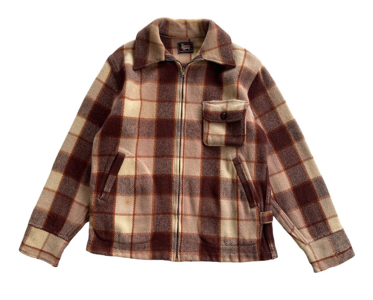 Woolrich Woolen Mills RARE!!! Vintage 40s Woolrich Wool Tartan Jacket Size US S / EU 44-46 / 1 - 5 Thumbnail