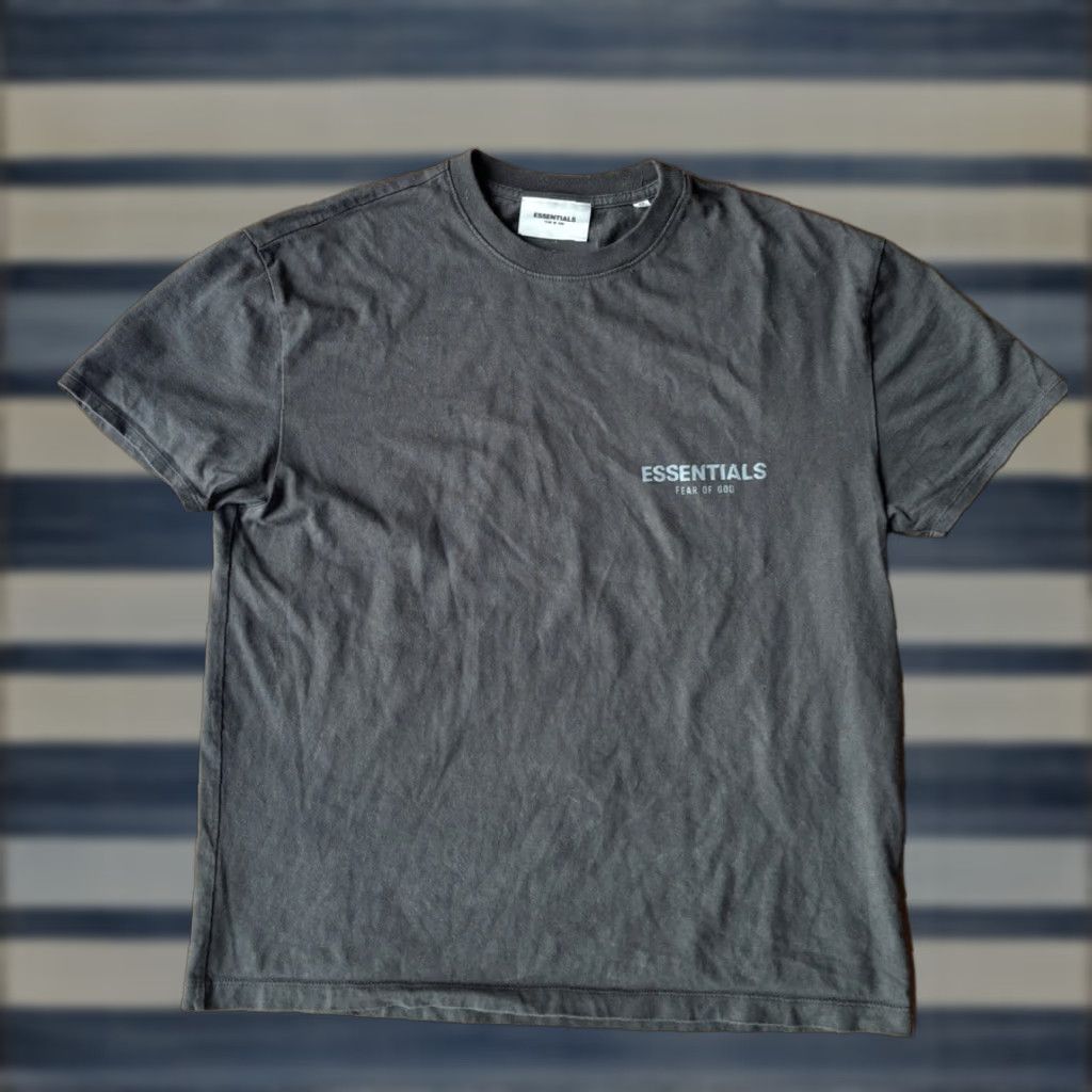 Fear of God Fear Of God Essentials T-Shirt XS Black Oversized Crew Neck Short Sleeve Men L? Size US XS / EU 42 / 0 - 1 Thumbnail