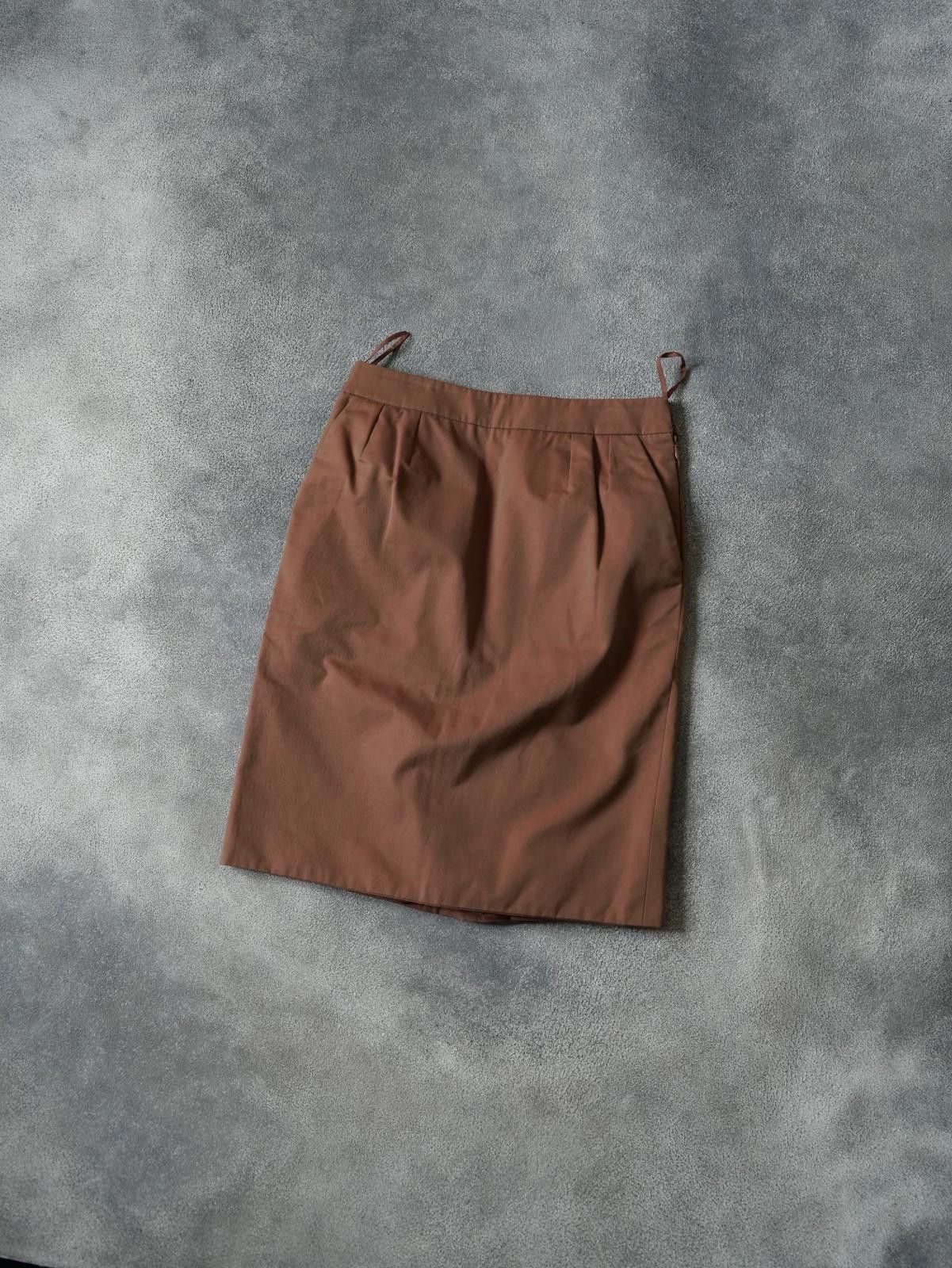 Saint Laurent Paris F/W 2004 Yves Saint Laurent By Tom Ford Pencil Pleat Skirt Size 28" / US 6 / IT 42 - 1 Thumbnail