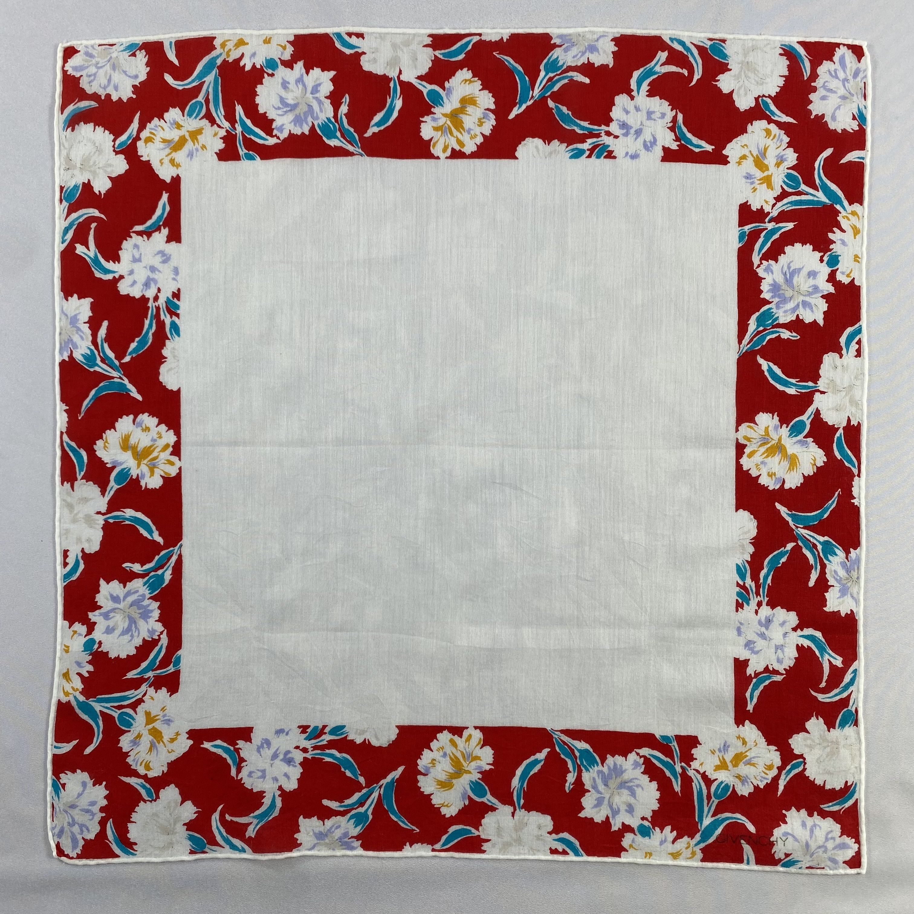 Vintage Givenchy Bandana/ Handkerchief / Neckerchief-P1468 Size ONE SIZE - 1 Thumbnail