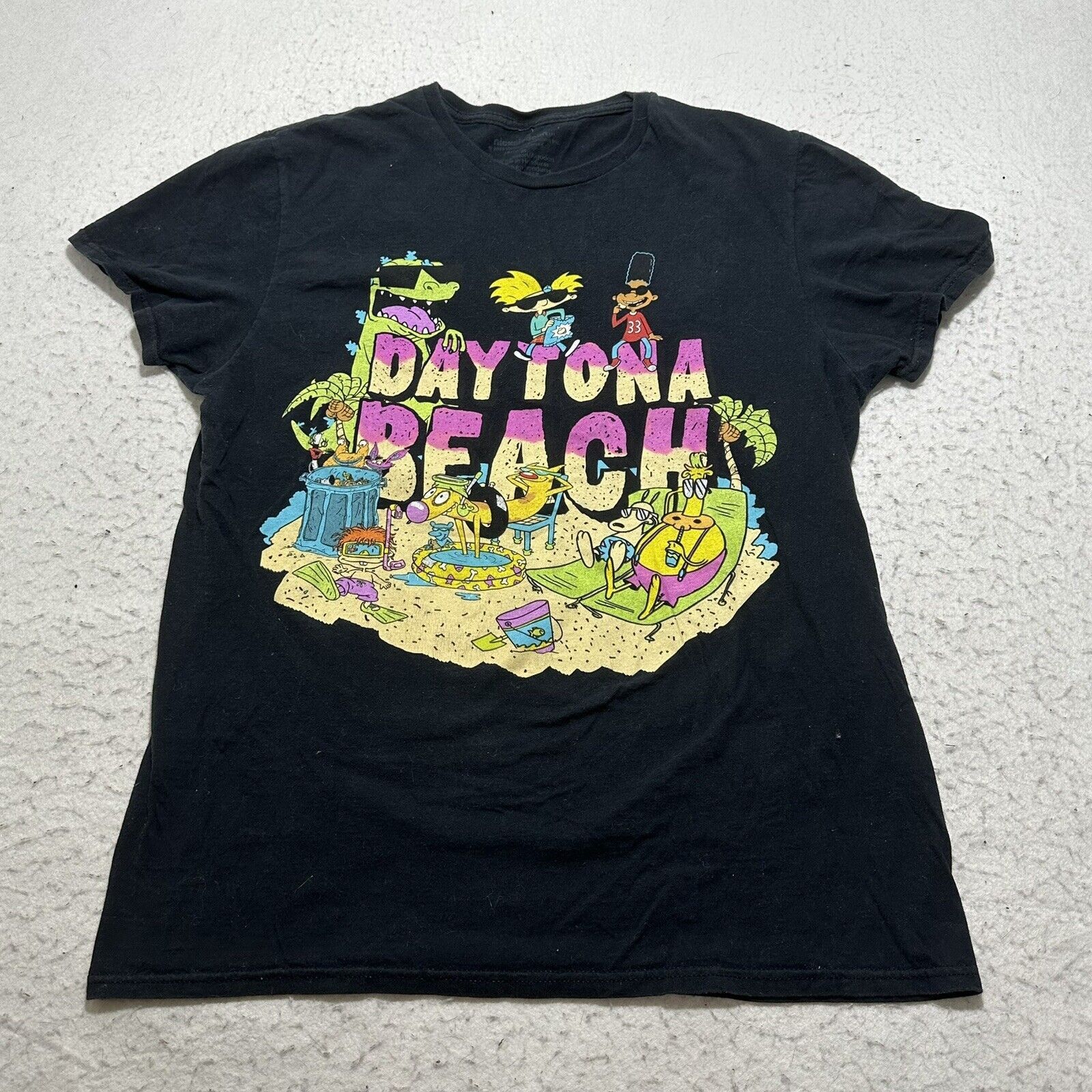 Nickelodeon Nickelodeon Medium Daytona Beach Retro Cartoon Graphic Tee Size US M / EU 48-50 / 2 - 1 Thumbnail
