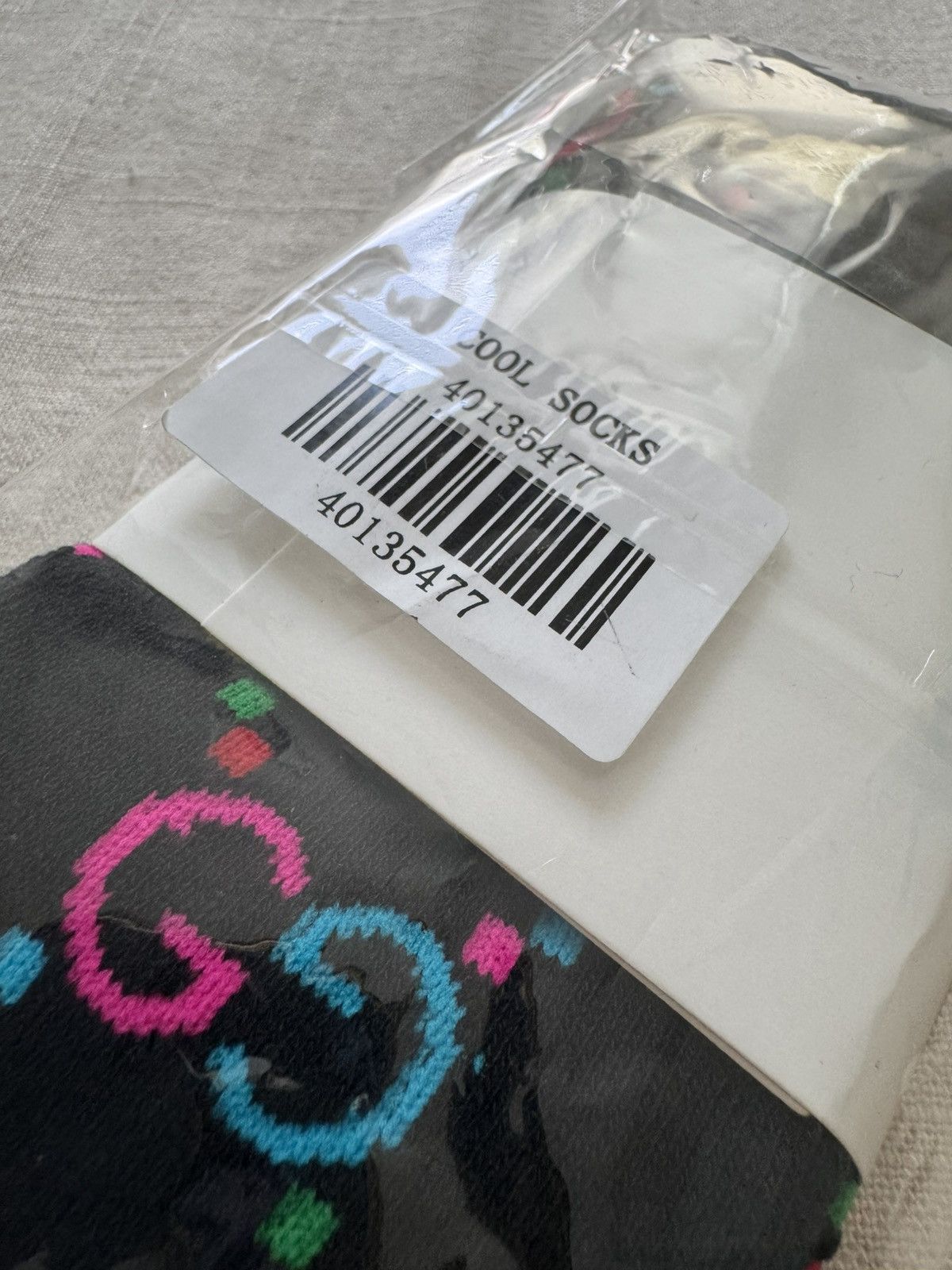 Imran Potato Imran Potato Cool Gucci Socks Black Multicolor Size ONE SIZE - 3 Thumbnail