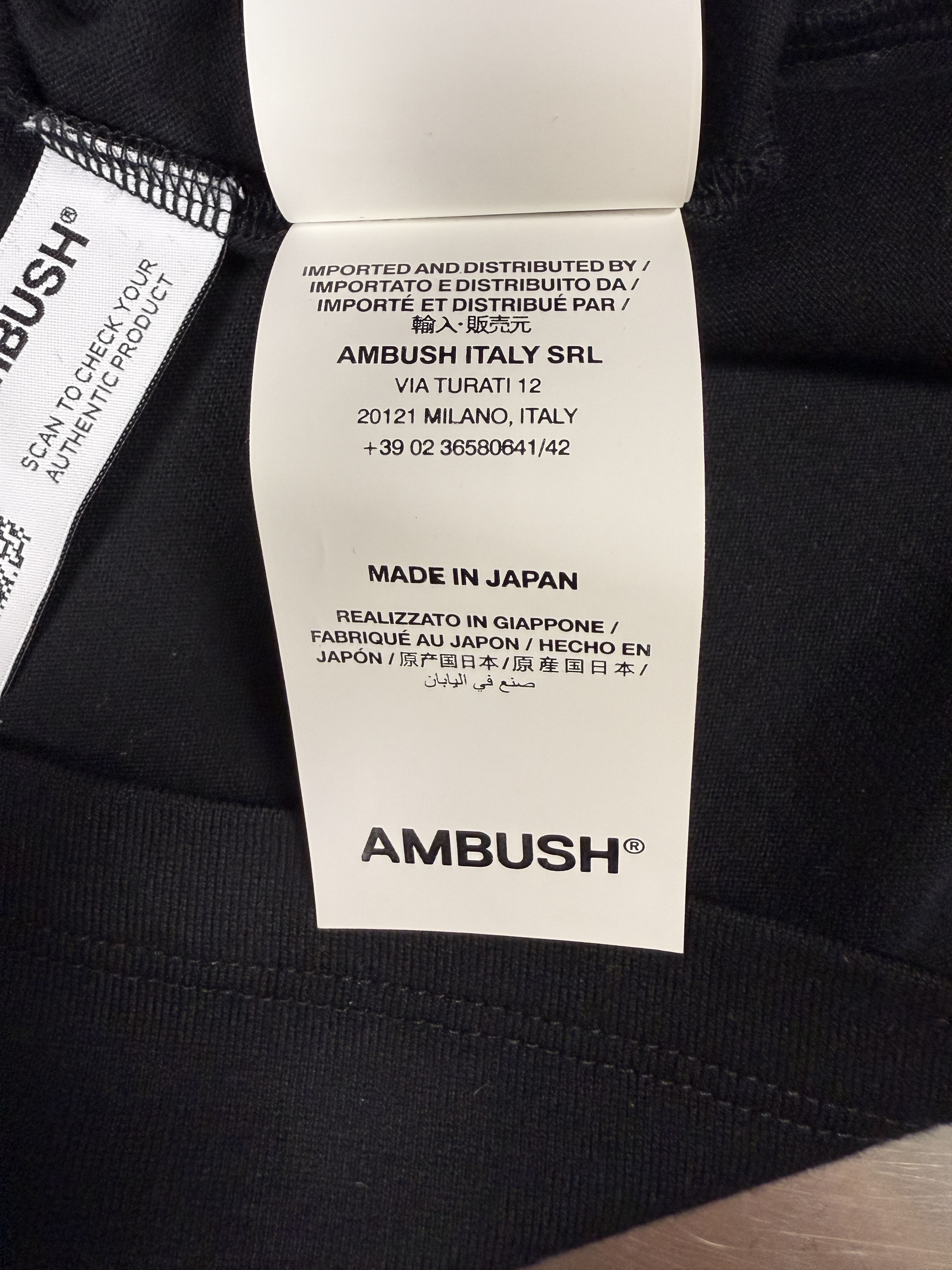 Ambush Design $250 Ambush Reflective Cropped Fitted T-Shirt Size S / US 4 / IT 40 - 11 Thumbnail
