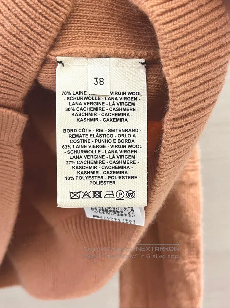Hermes Hermes Orange sweater Size XS / US 0-2 / IT 36-38 - 4 Thumbnail