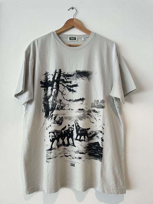 Kith Kith AMNH Wolves Vintage Tee | Grailed