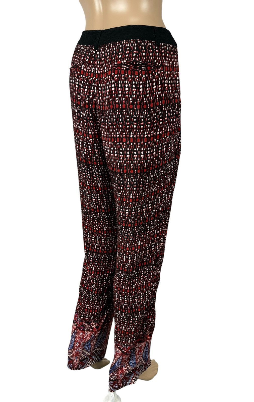 Sandro Sandro Paris Viscose Trourers Ornament size 38 Size 27" / US 4 / IT 40 - 7 Thumbnail