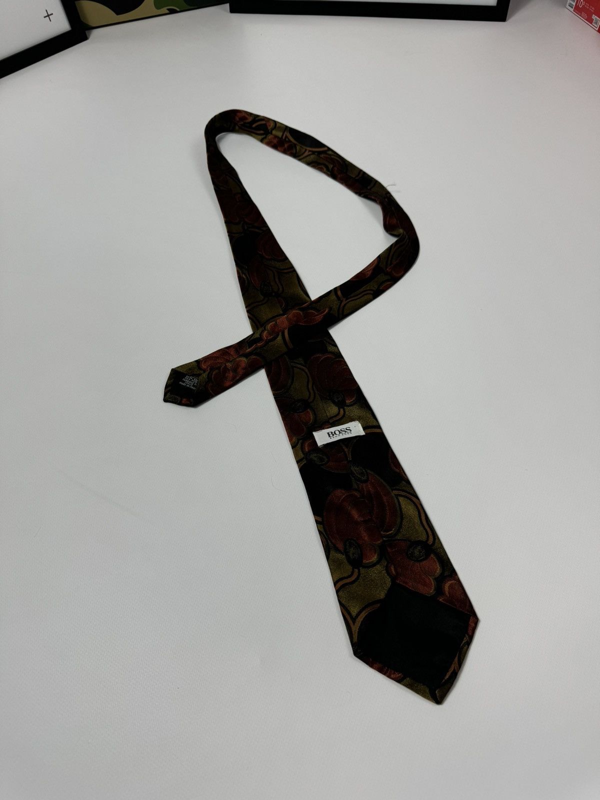 Hugo Boss × Vintage Vintage handmade Hugo Boss tie Size ONE SIZE - 2 Thumbnail