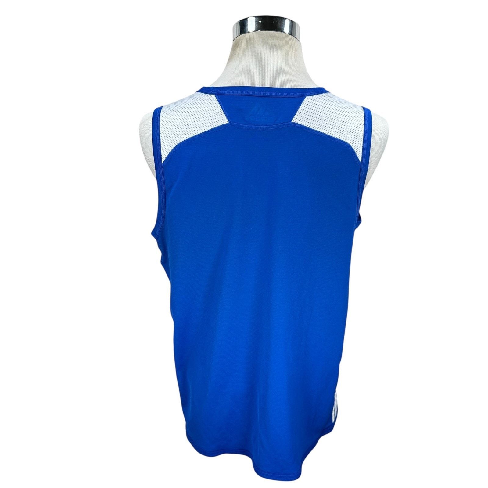 Adidas Adidas 76ers 2016 Team Practice Jersey Men Large Blue White Size US L / EU 52-54 / 3 - 4 Thumbnail