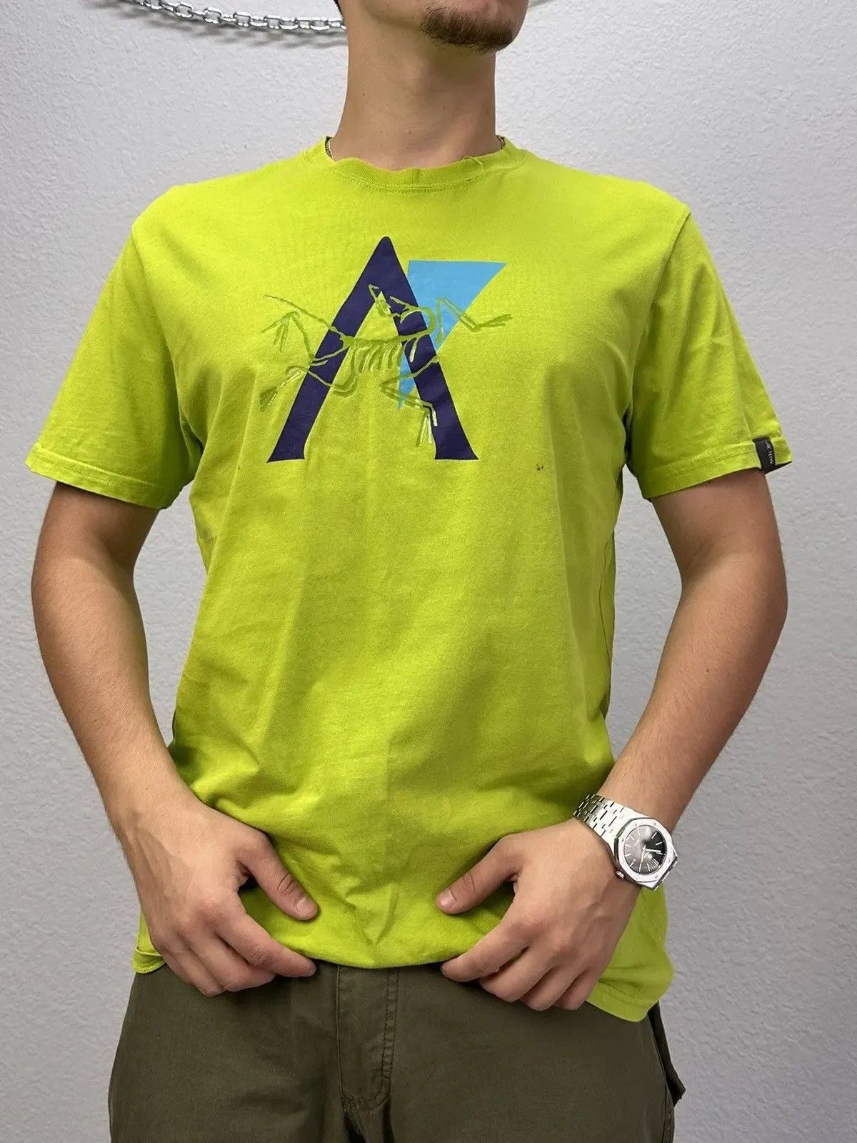 Arc'teryx × Vintage Arcteryx Hype Big Logo Streetwear Tee Size US L / EU 52-54 / 3 - 21 Thumbnail