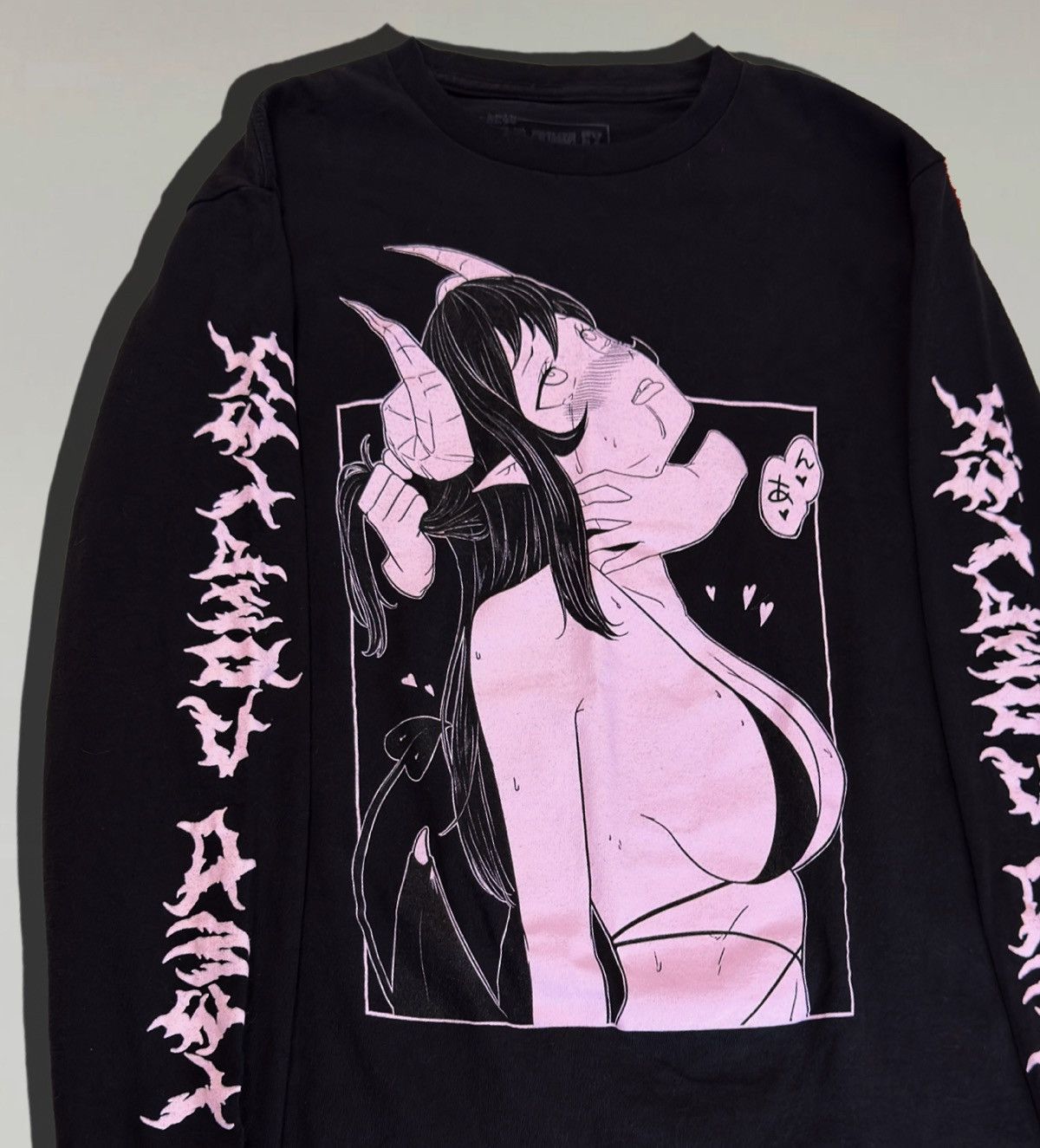 Other Lewd Complex “Pink Demon” Long Sleeve Tee Size US S / EU 44-46 / 1 - 1 Thumbnail