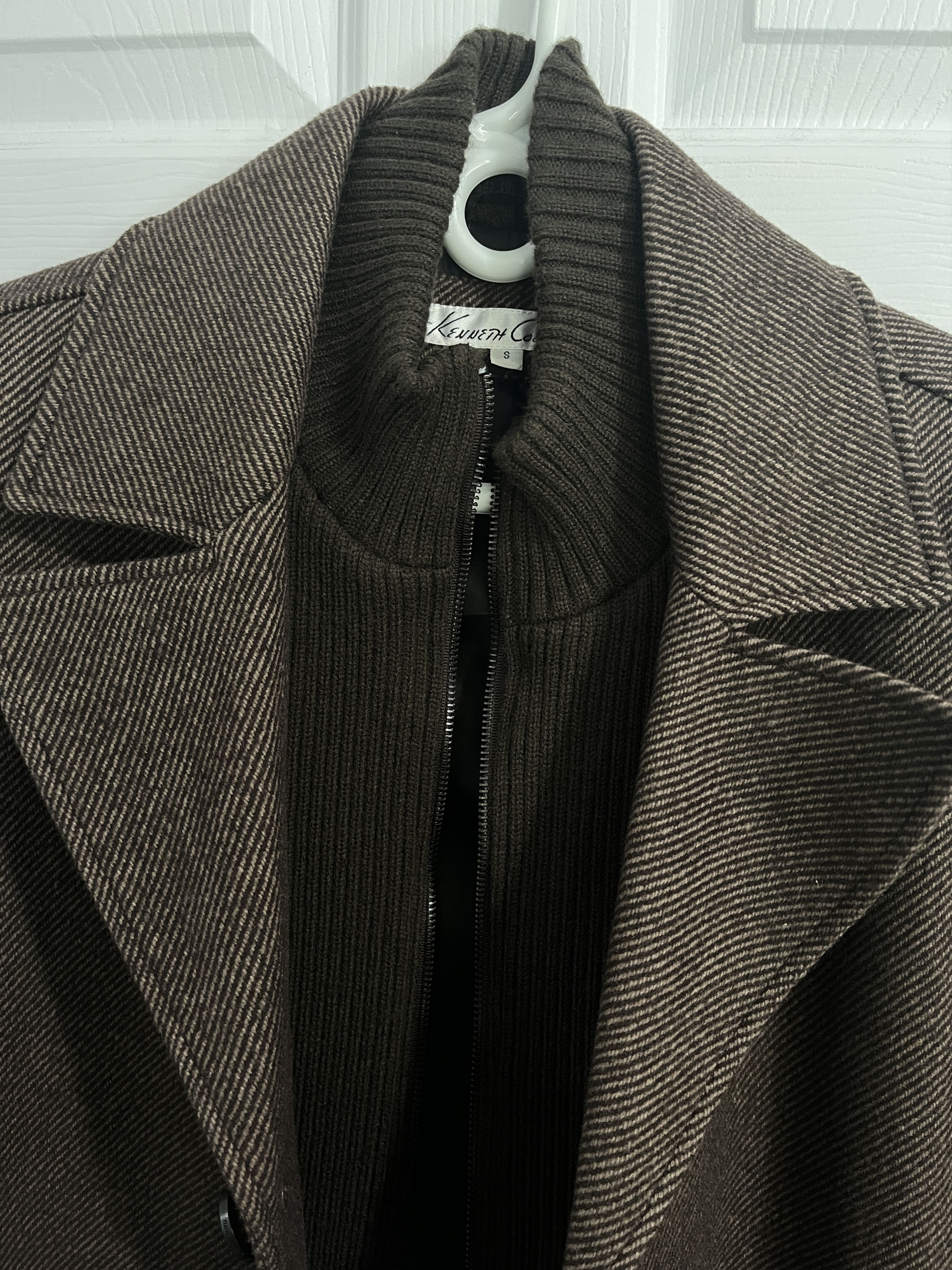 Kenneth Cole Kenneth Cole Tweed Coat Size US S / EU 44-46 / 1 - 4 Thumbnail