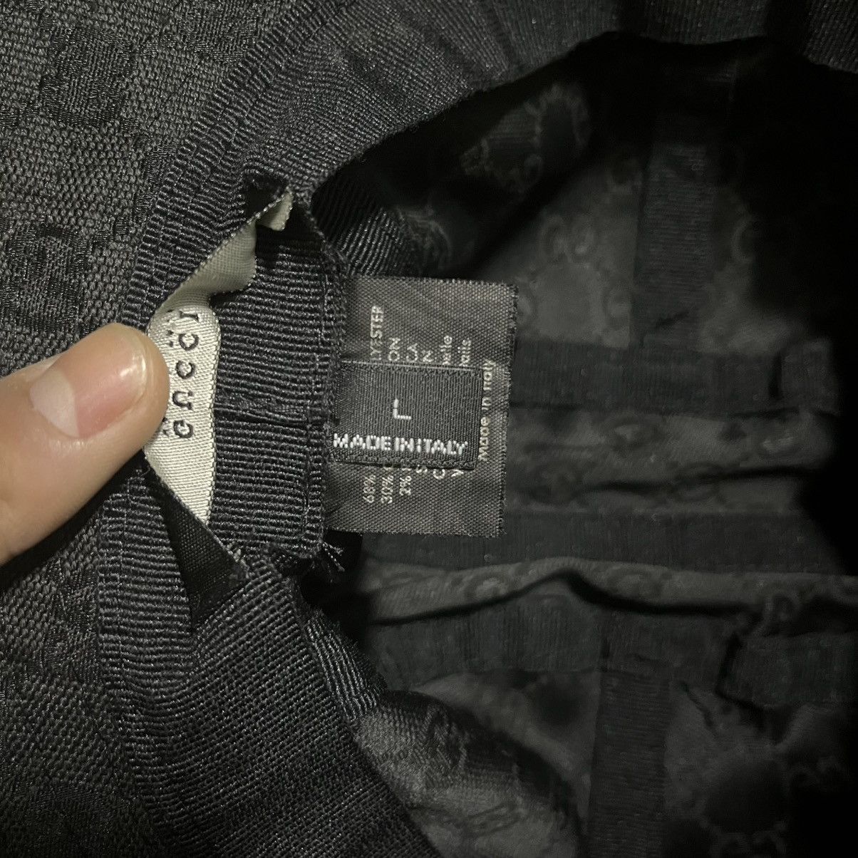Gucci Vintage Gucci Monogram Hat Size ONE SIZE - 6 Thumbnail