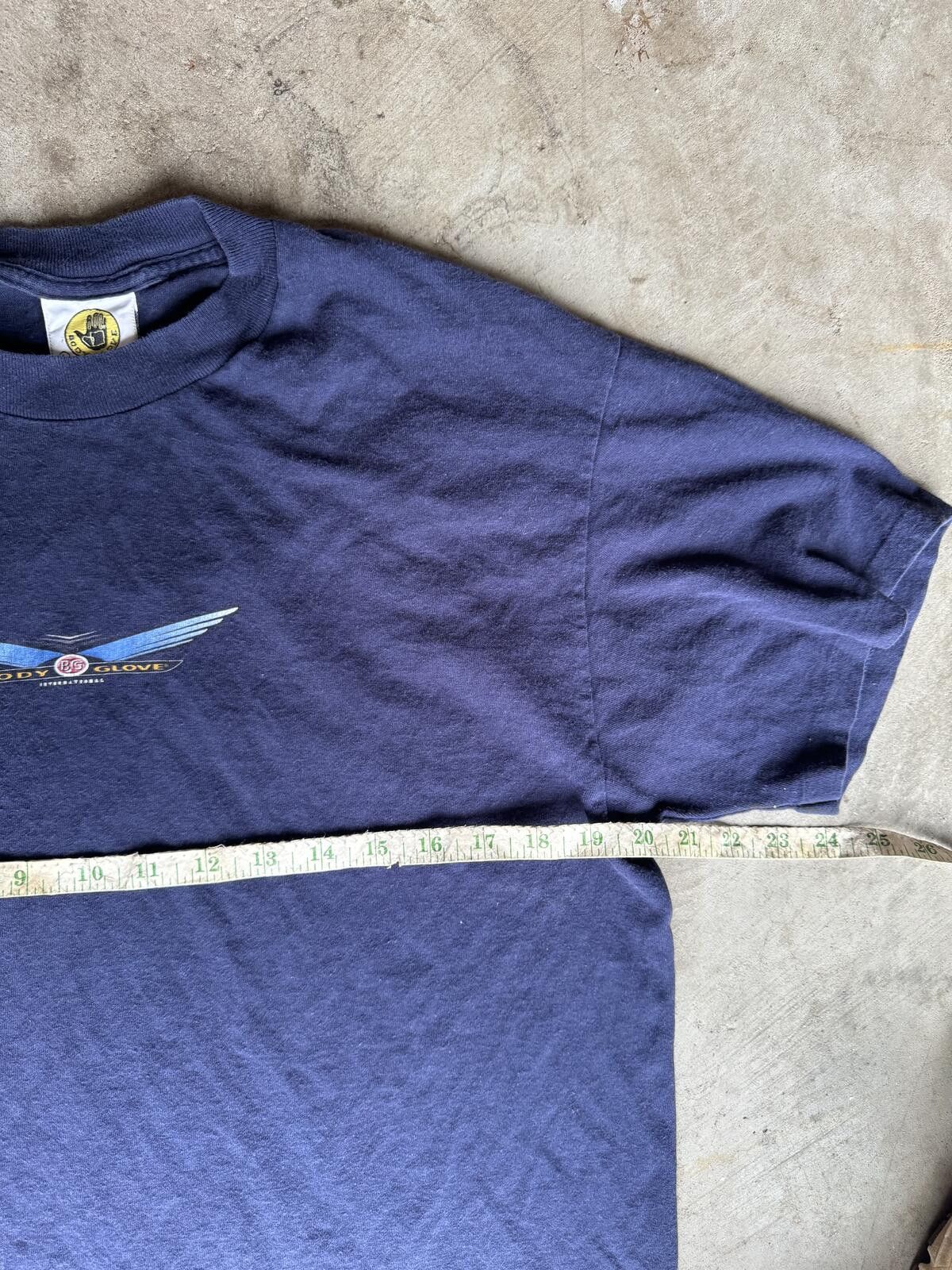 Body Glove Vintage Body Glove Surf single stitch Back Hit Blue Tee L Size US L / EU 52-54 / 3 - 3 Thumbnail