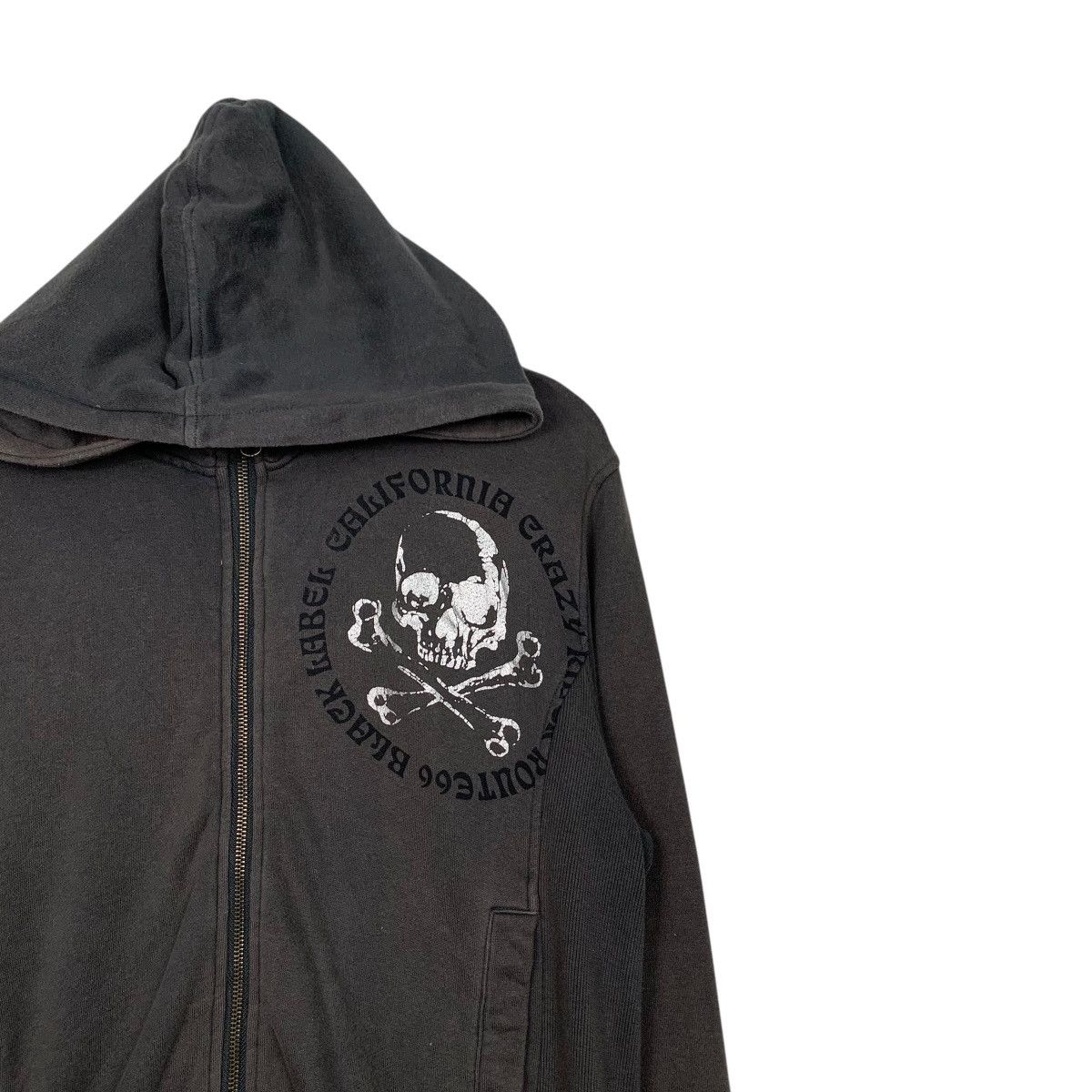 Japanese Brand INFINITY Black Label Crazy Rider Route 66 Hoodies #1715-C76 Size US L / EU 52-54 / 3 - 8 Thumbnail
