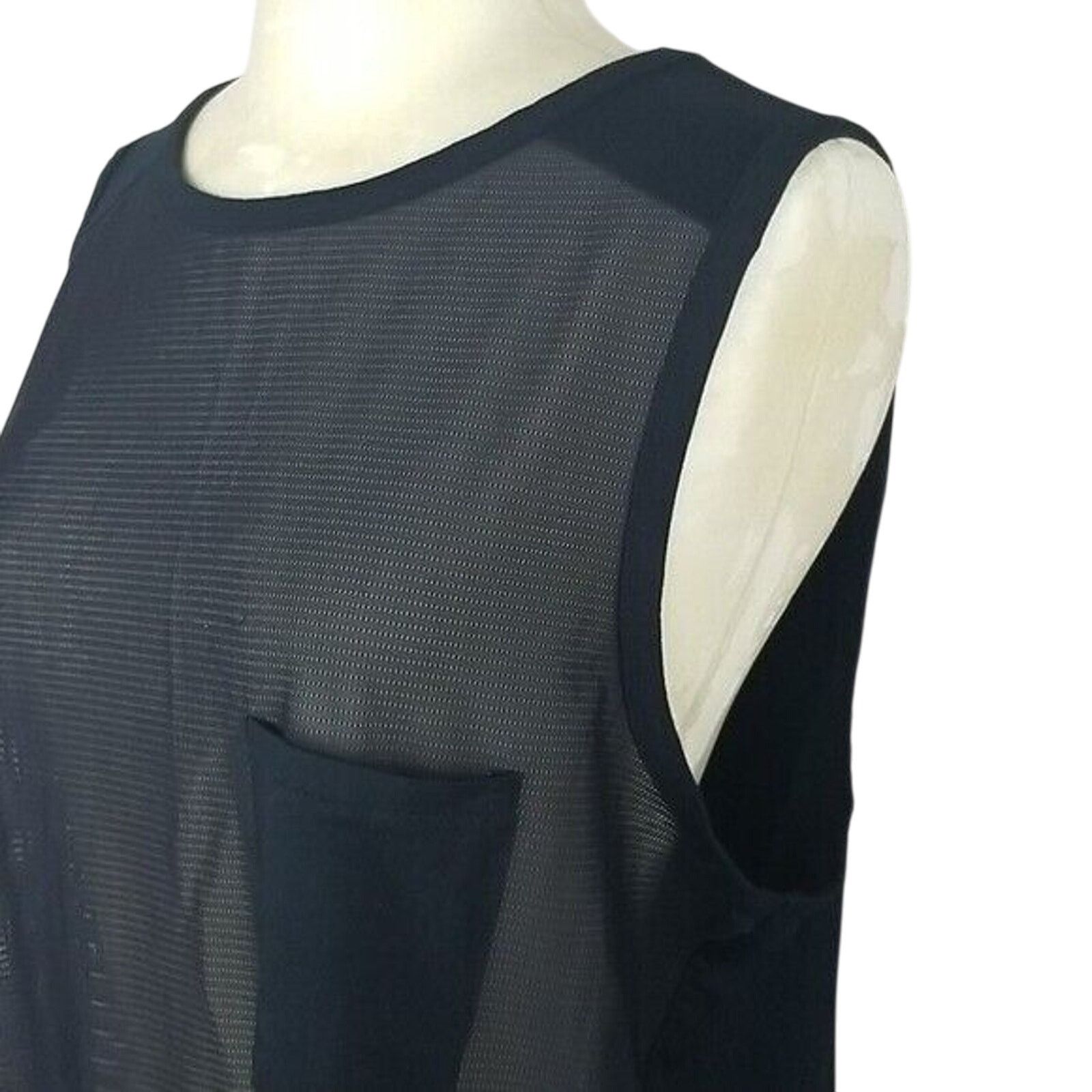 Susana Monaco Susana Monaco Womens Sheer Top Witchy Vamp L Goth Y2K Punk Size L / US 10 / IT 46 - 2 Thumbnail