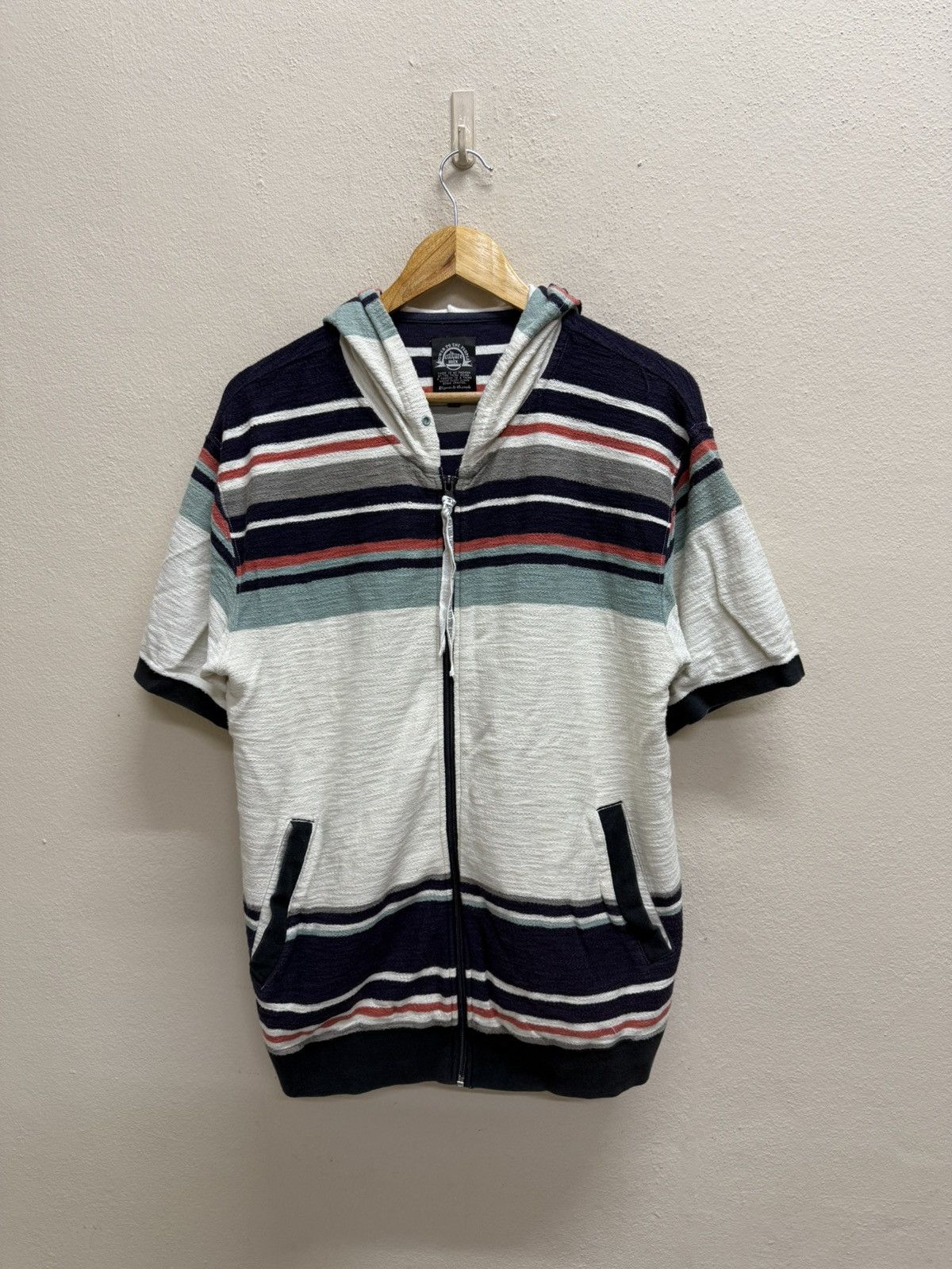 Japanese Brand Power to the people culture mix Short Sleeve Sweater Hoodie Size US M / EU 48-50 / 2 - 13 Thumbnail