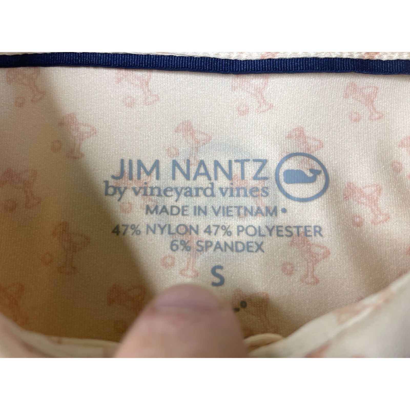 Vineyard Vines VINEYARD VINES Jim Nantz Martini Performance Polo Shirt Men S Golf Short Sleeve Orange Shirt Size US S / EU 44-46 / 1 - 3 Thumbnail