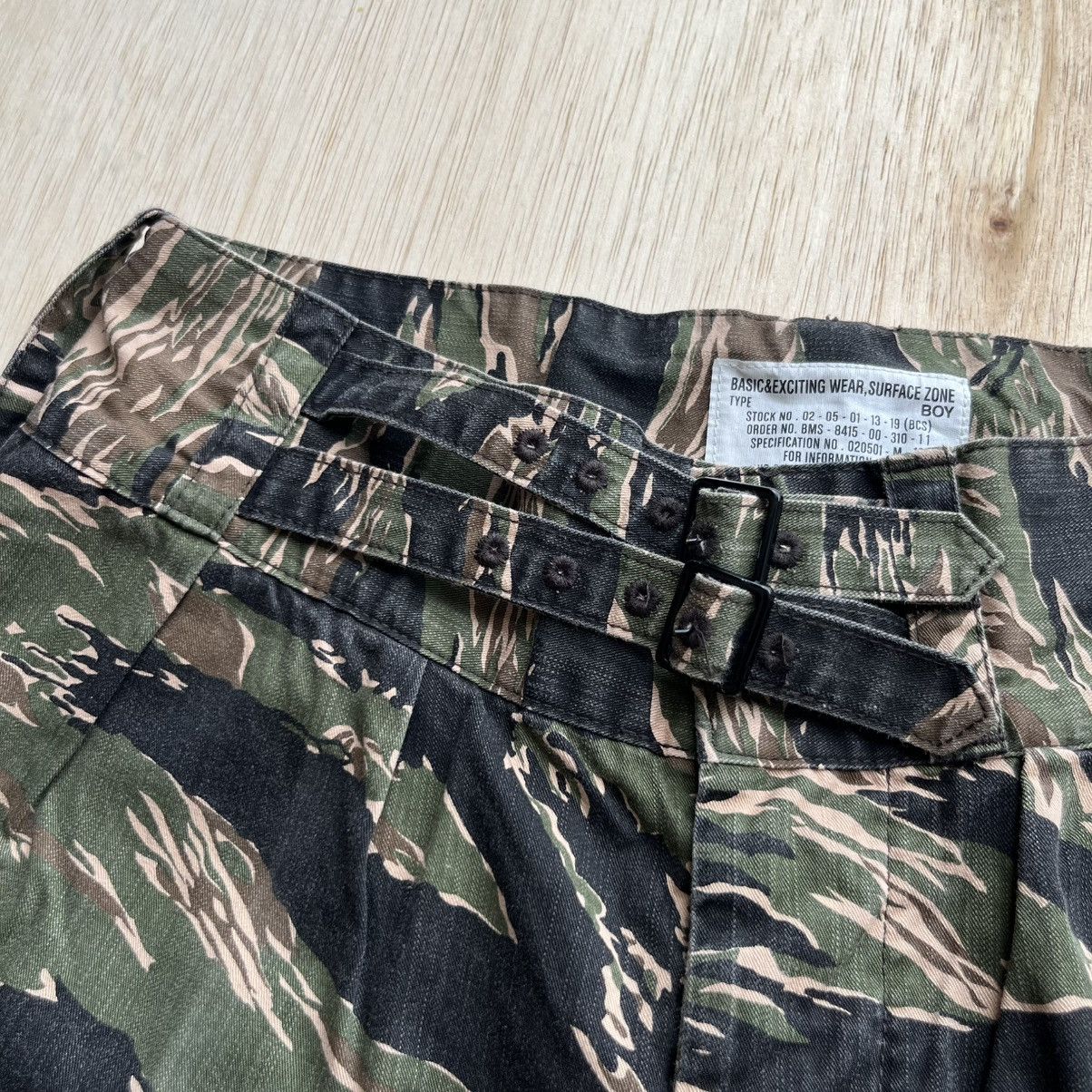 Beams Plus BEAMS BOYS CAMO TIGER STRIPES GURKHA SHORT Size 28" / US 6 / IT 42 - 2 Thumbnail