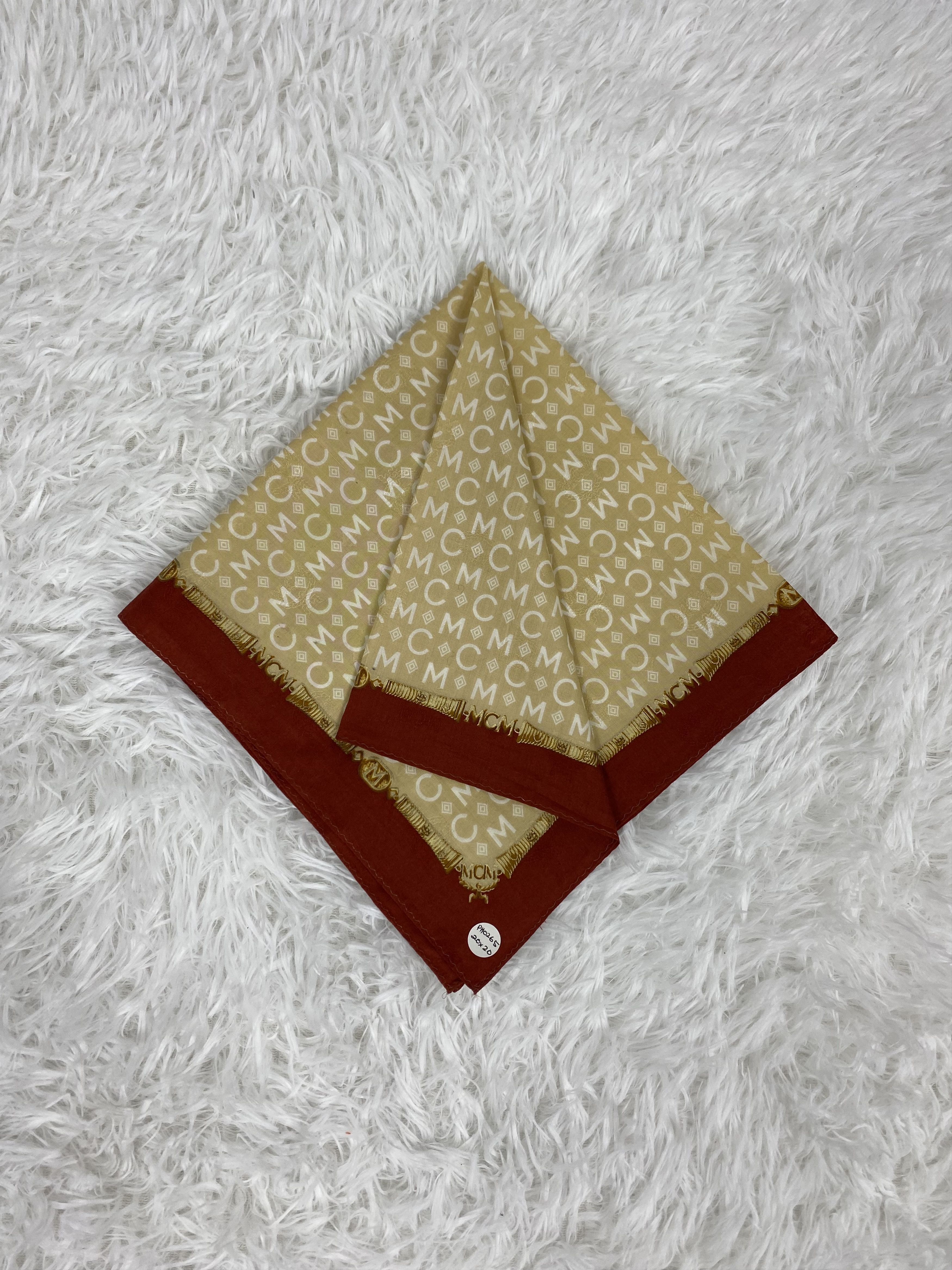 MCM Vintage MCM Handkerchief Neckerchief PH0265 Size ONE SIZE - 1 Thumbnail