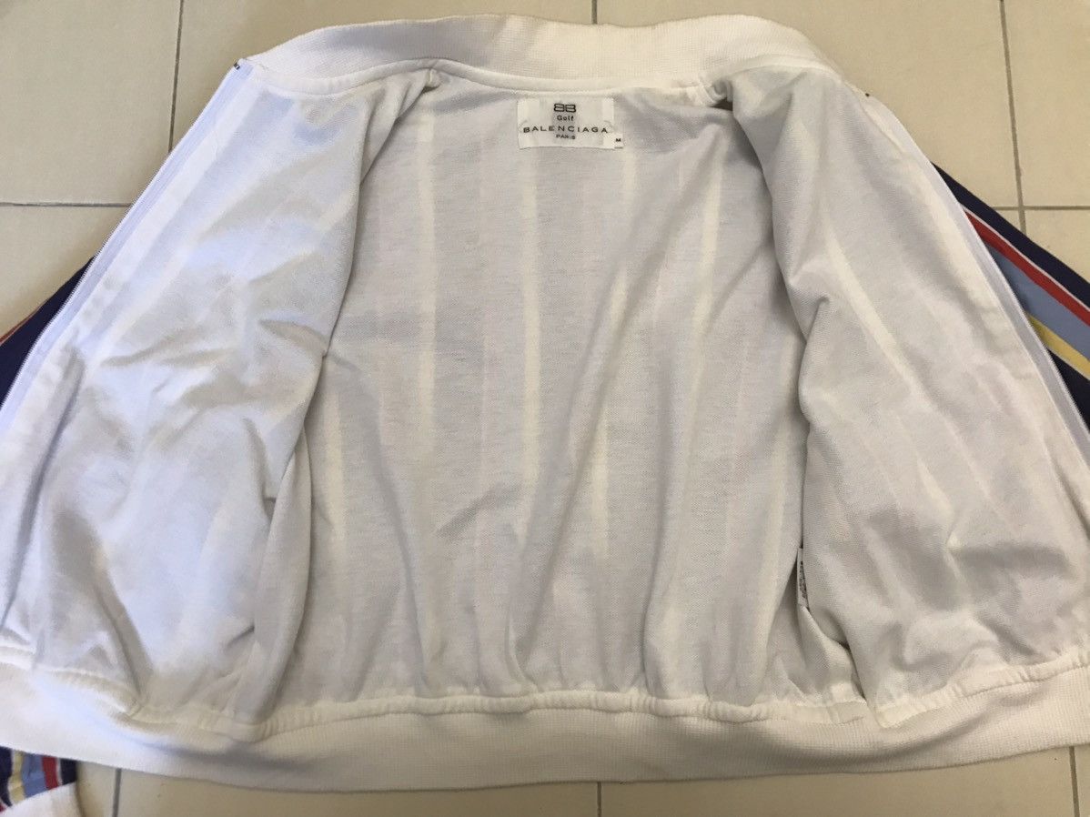 Balenciaga Balenciaga Golf Multicolor Stripe Jacket Size US M / EU 48-50 / 2 - 12 Thumbnail